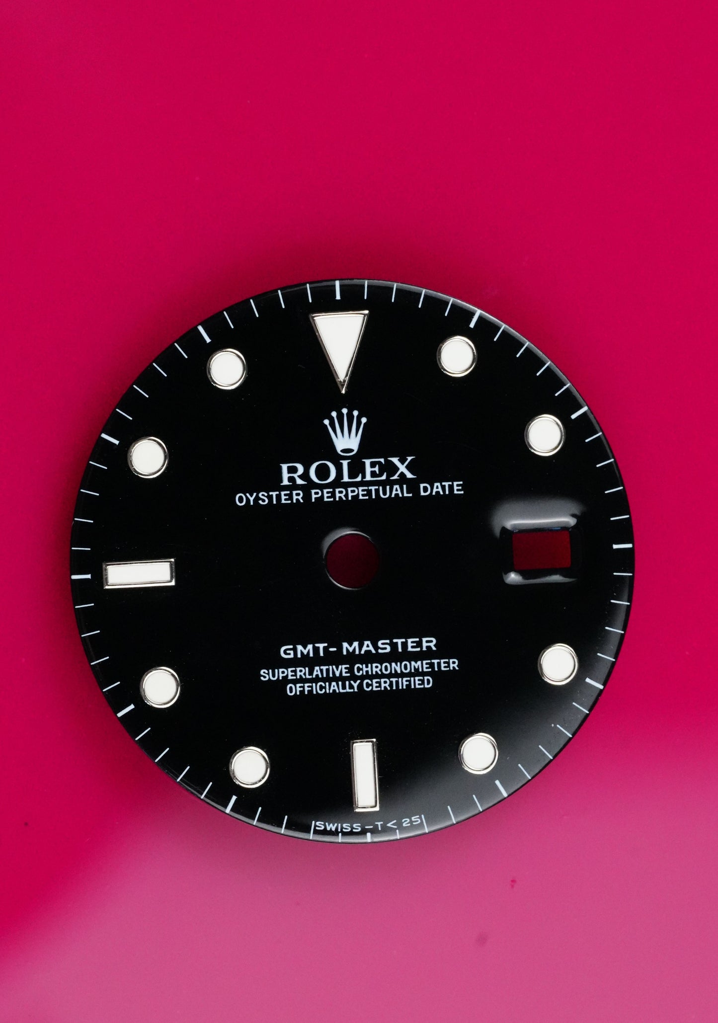 Rolex black gloss Dial GMT-Master 16700 | 16760 Tritium