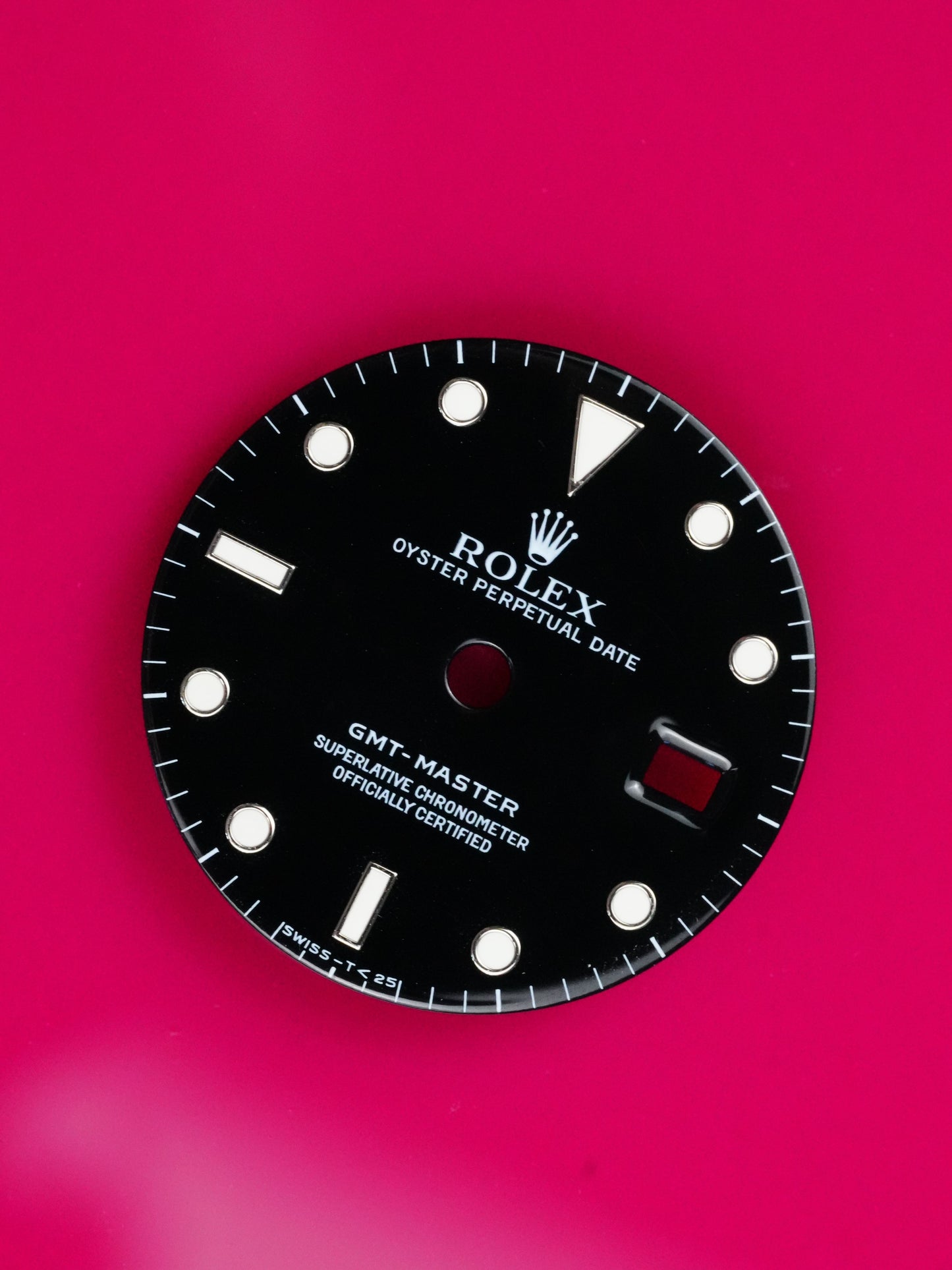 Rolex black gloss Dial GMT-Master 16700 | 16760 Tritium