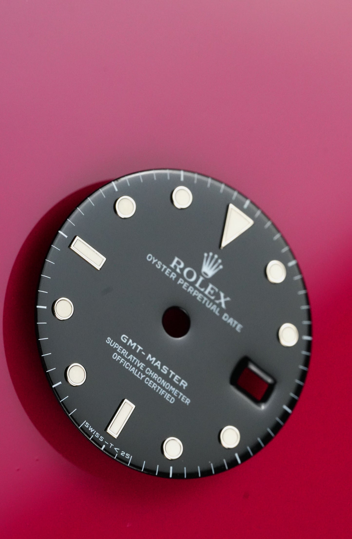 Rolex black gloss Dial GMT-Master 16700 | 16760 Tritium