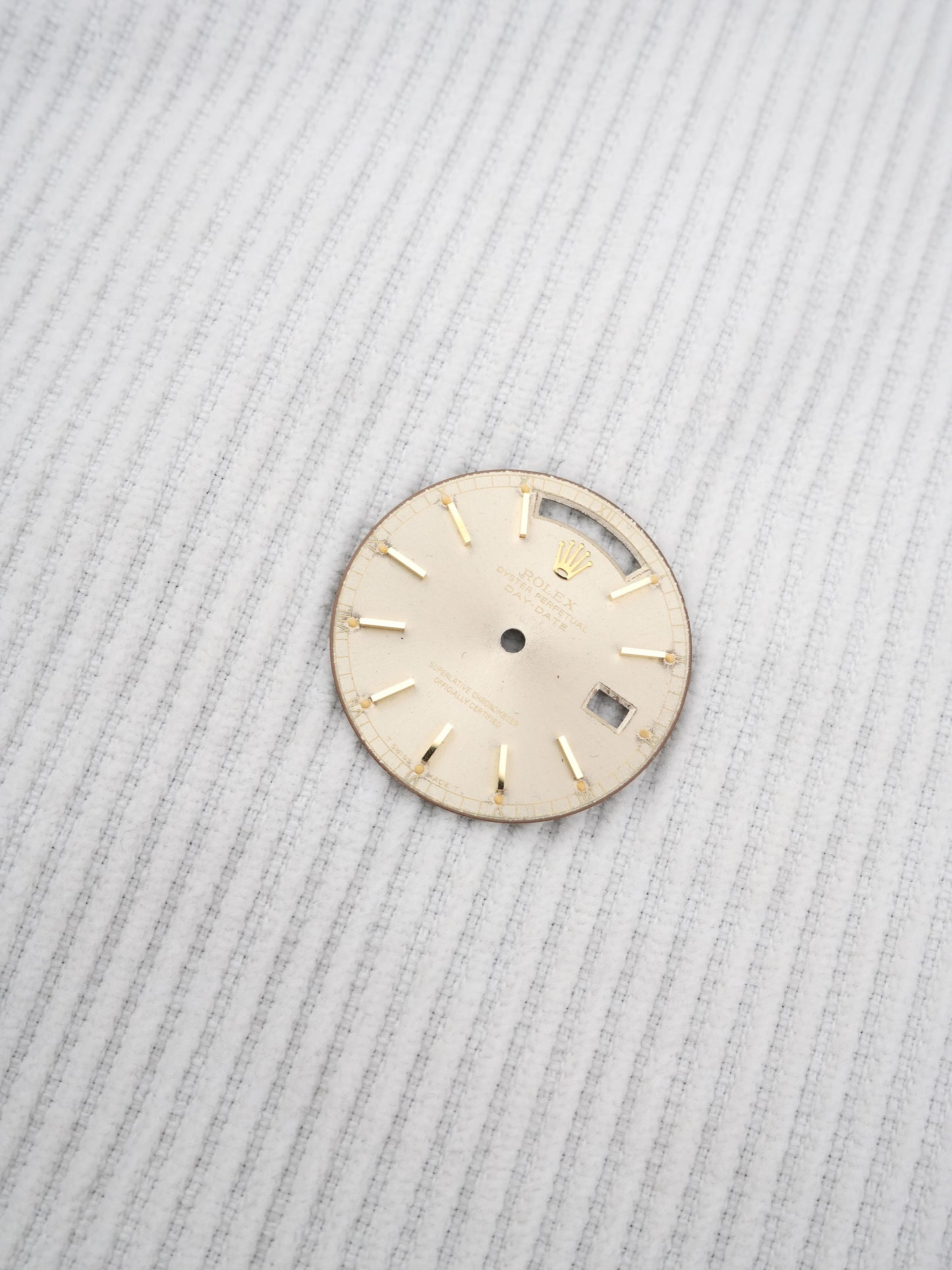 Rolex Zifferblatt "Cappuccino | Light Ghost" für OP Day-Date 36 mm 18038 | 18238 Tritium inkl. Zeigersatz