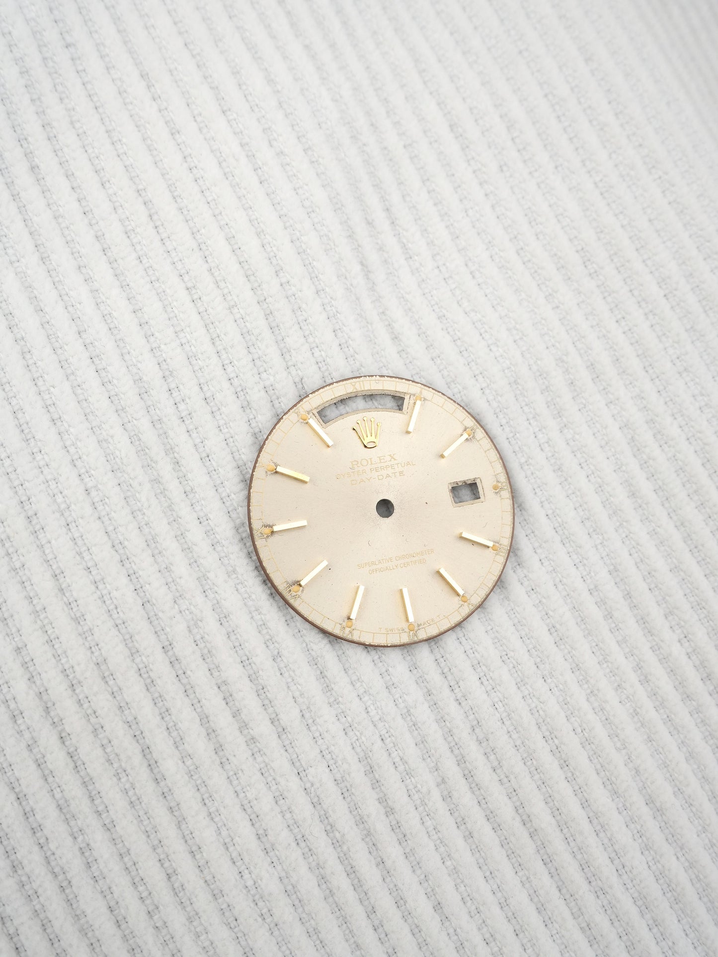 Rolex Zifferblatt "Cappuccino | Light Ghost" für OP Day-Date 36 mm 18038 | 18238 Tritium inkl. Zeigersatz