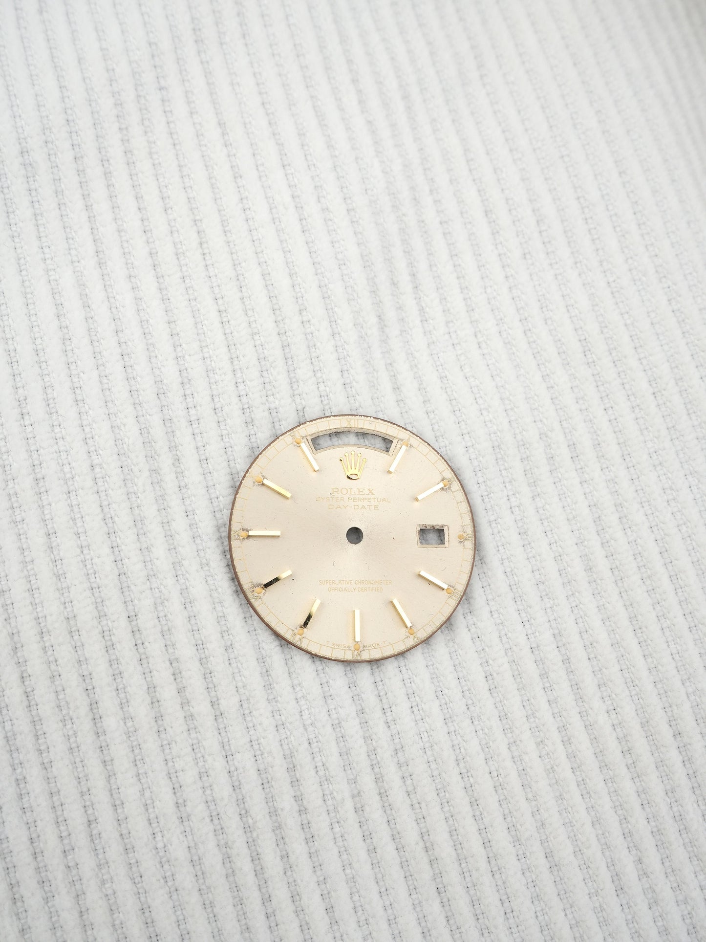 Rolex Zifferblatt "Cappuccino | Light Ghost" für OP Day-Date 36 mm 18038 | 18238 Tritium inkl. Zeigersatz