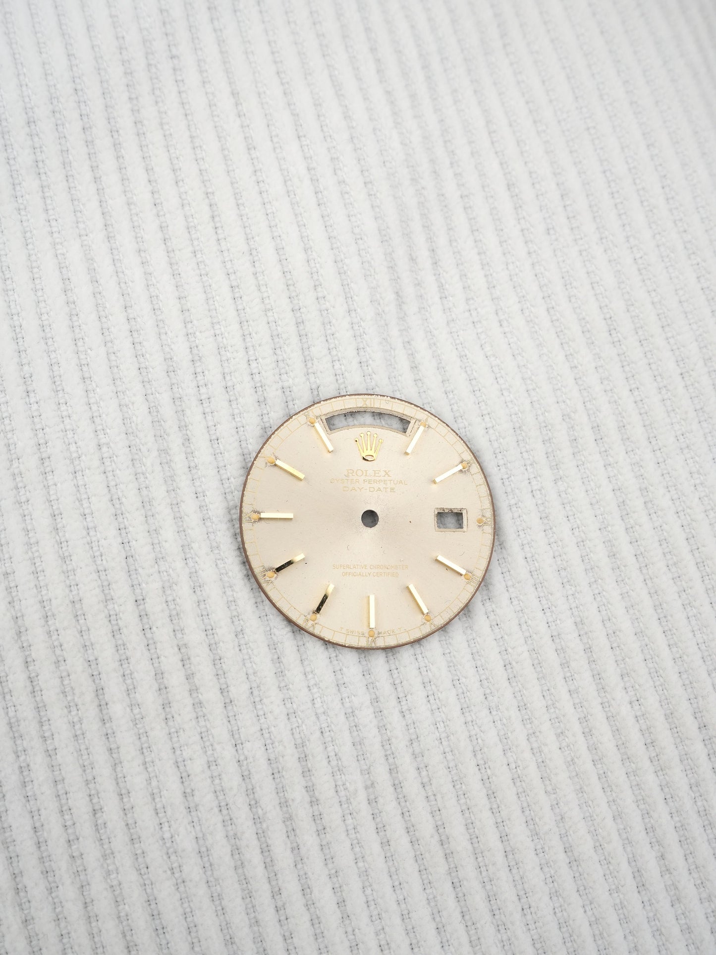 Rolex Zifferblatt "Cappuccino | Light Ghost" für OP Day-Date 36 mm 18038 | 18238 Tritium inkl. Zeigersatz
