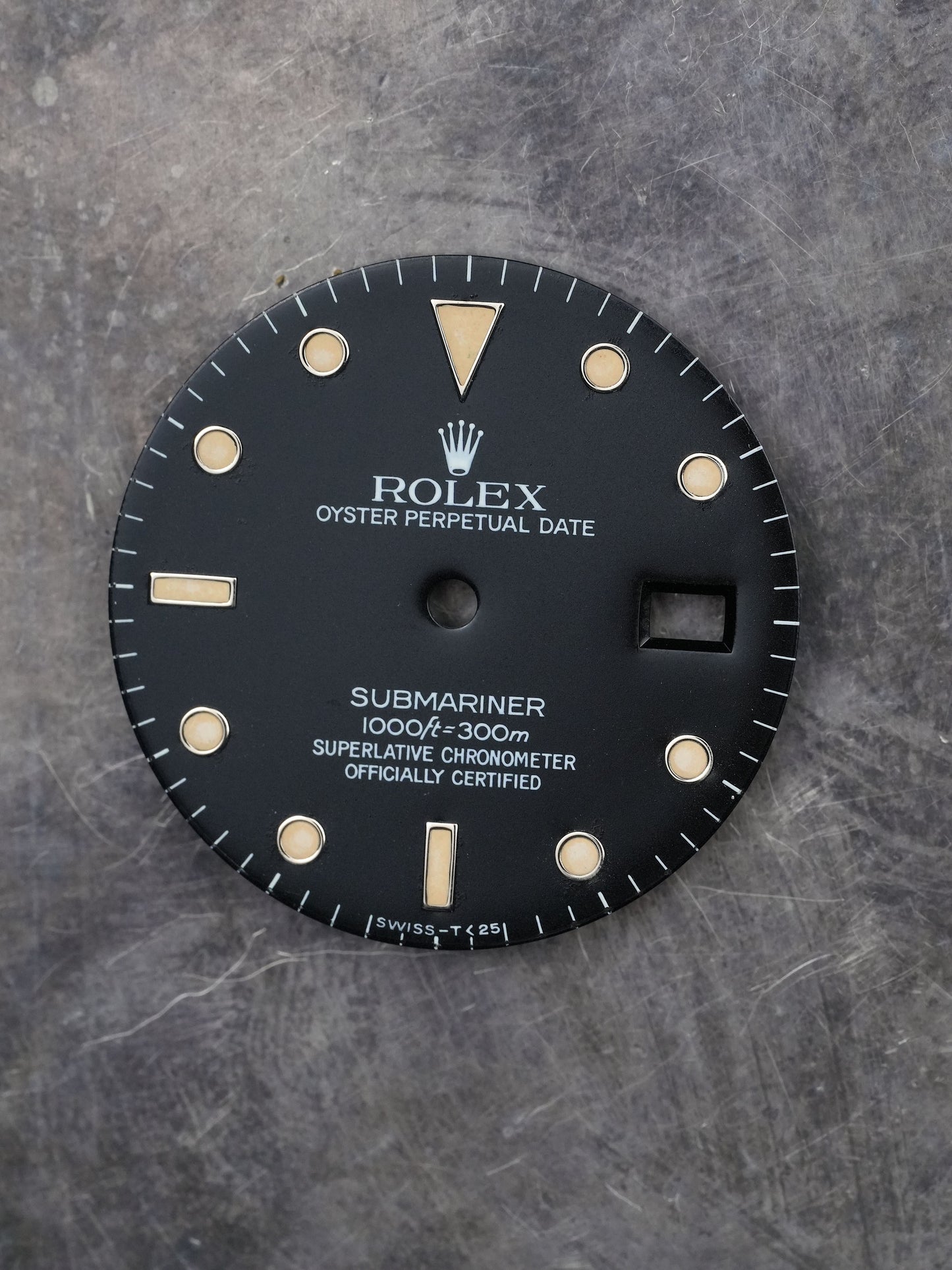 Rolex Zifferblatt für Submariner 116610 Tritium Patina