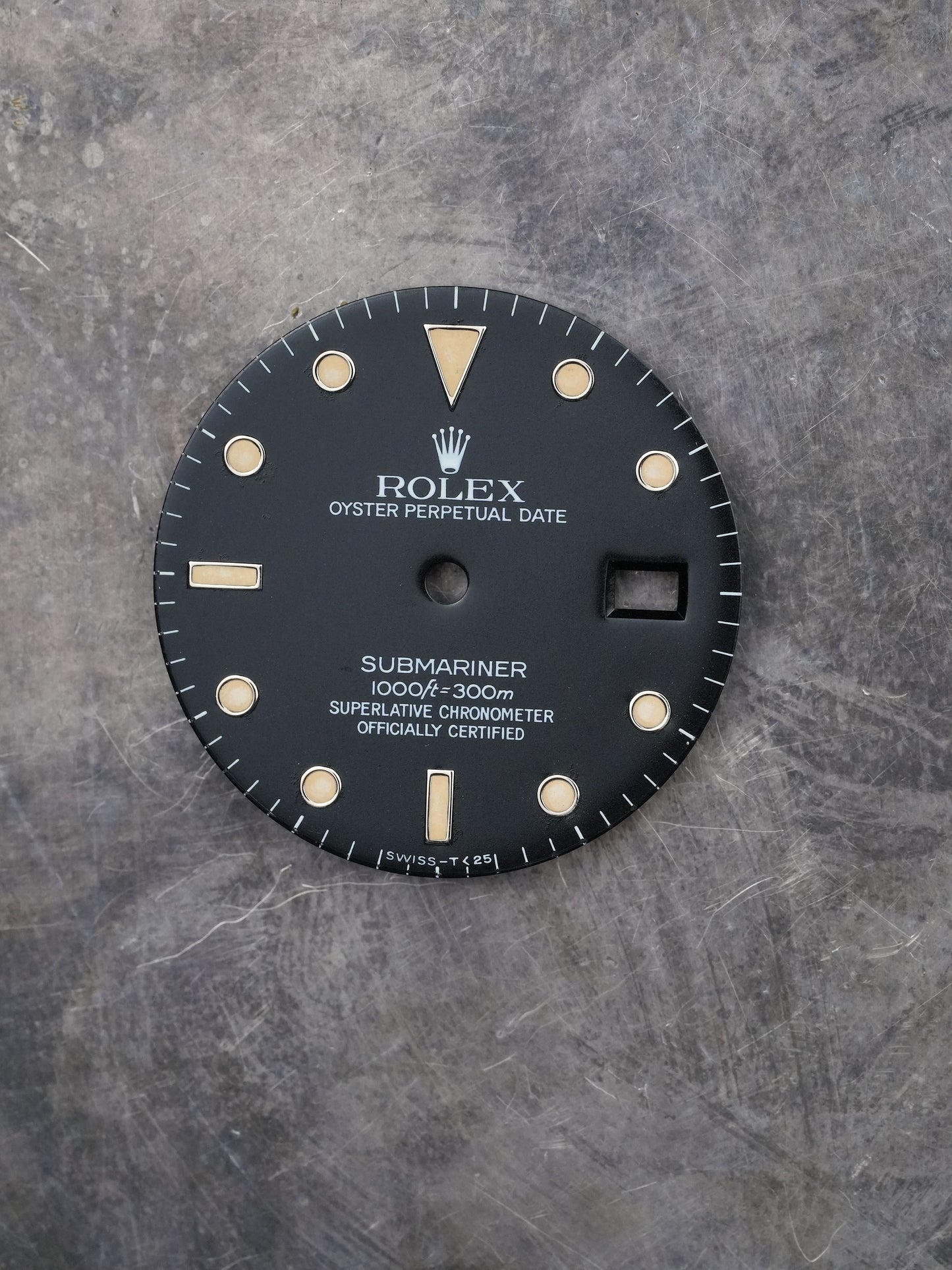 Rolex Zifferblatt für Submariner 116610 Tritium Patina