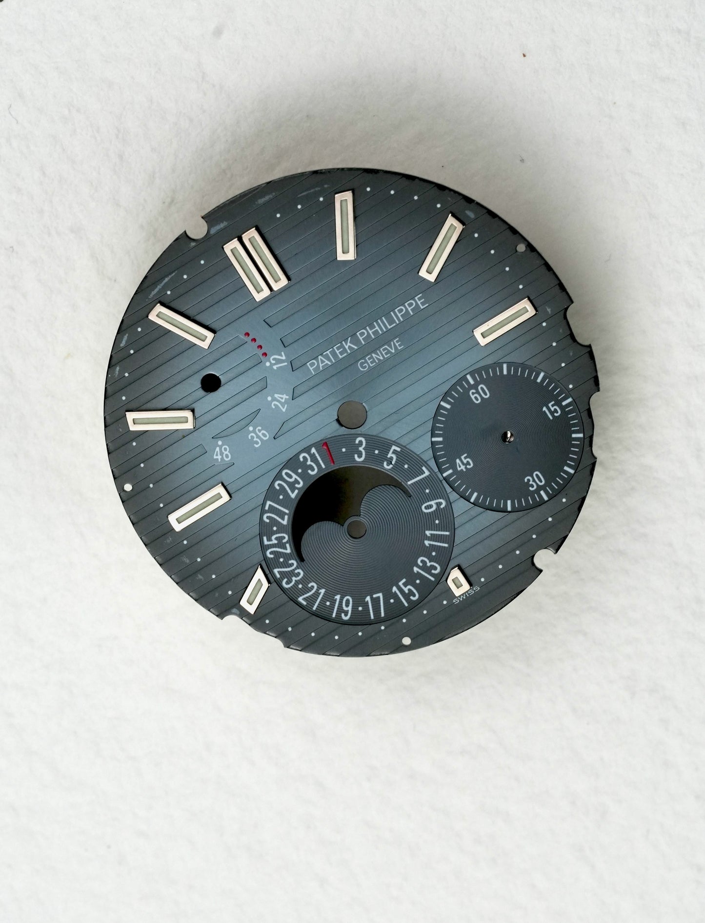 Patek Philippe Zifferblatt blau ,,Blue Dial'' für Nautilus 5712a Stahl Version