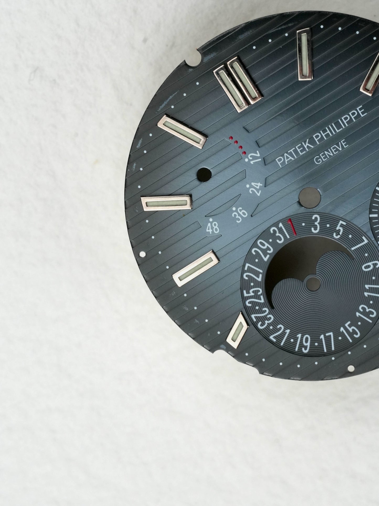 Patek Philippe Zifferblatt blau ,,Blue Dial'' für Nautilus 5712a Stahl Version