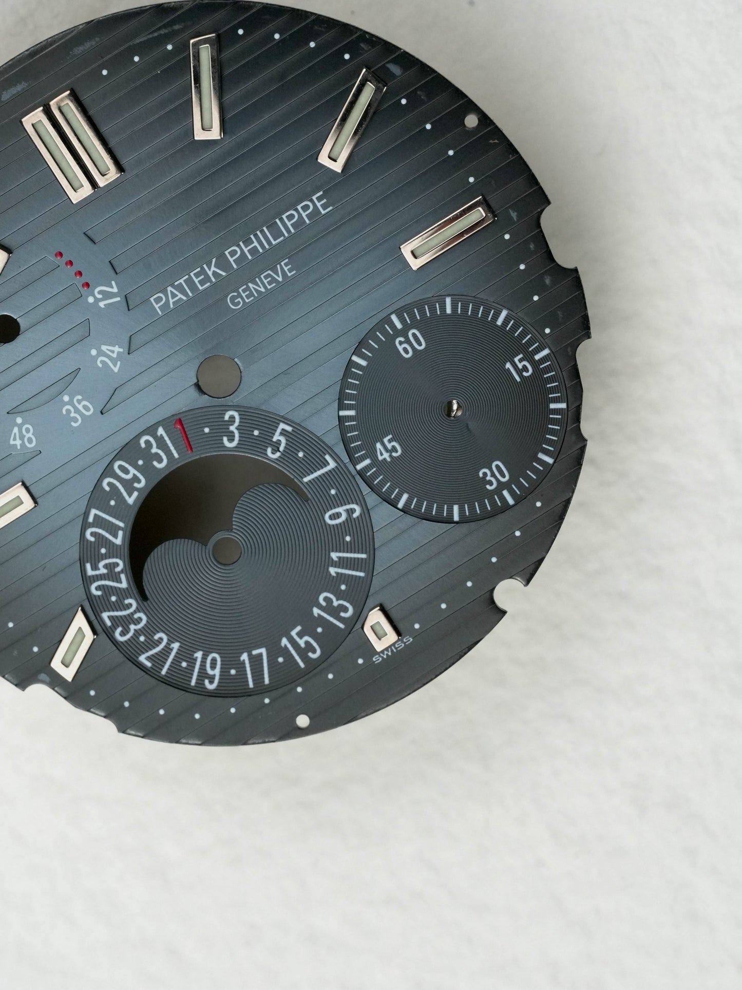 Patek Philippe Zifferblatt blau ,,Blue Dial'' für Nautilus 5712a Stahl Version