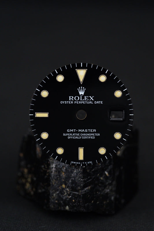 Rolex Dial for GMT-Master II 16750 | 16700 Tritium Pumpkin Patina
