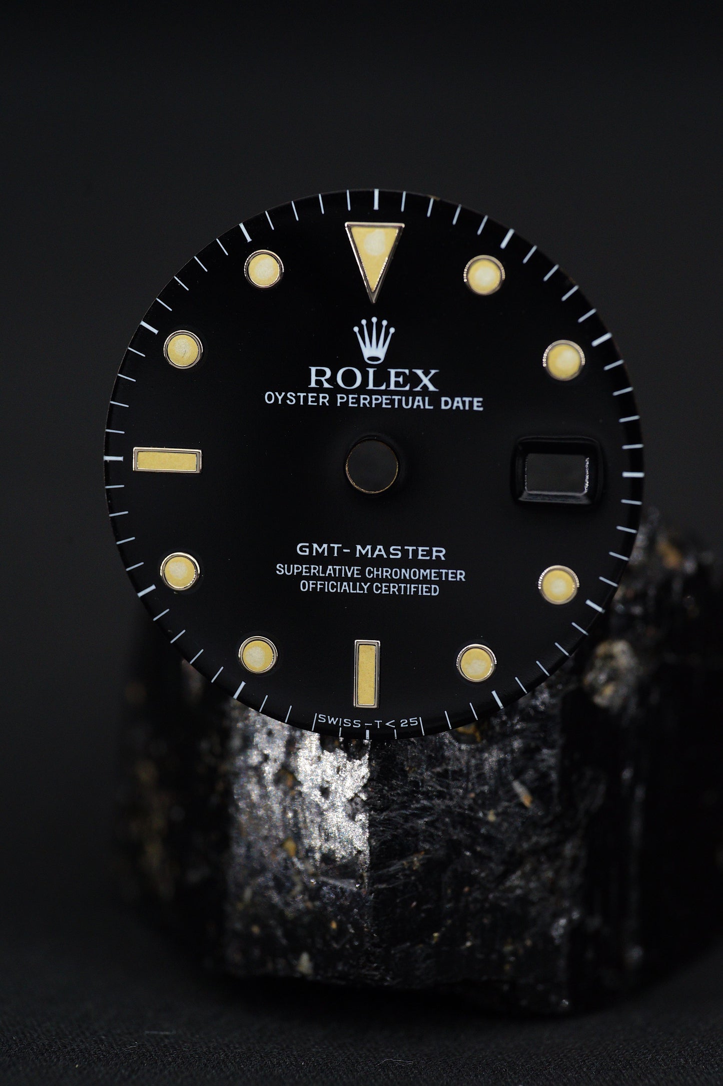 Rolex Zifferblatt für GMT-Master II 16750 | 16700 Tritium Pumpkin Patina