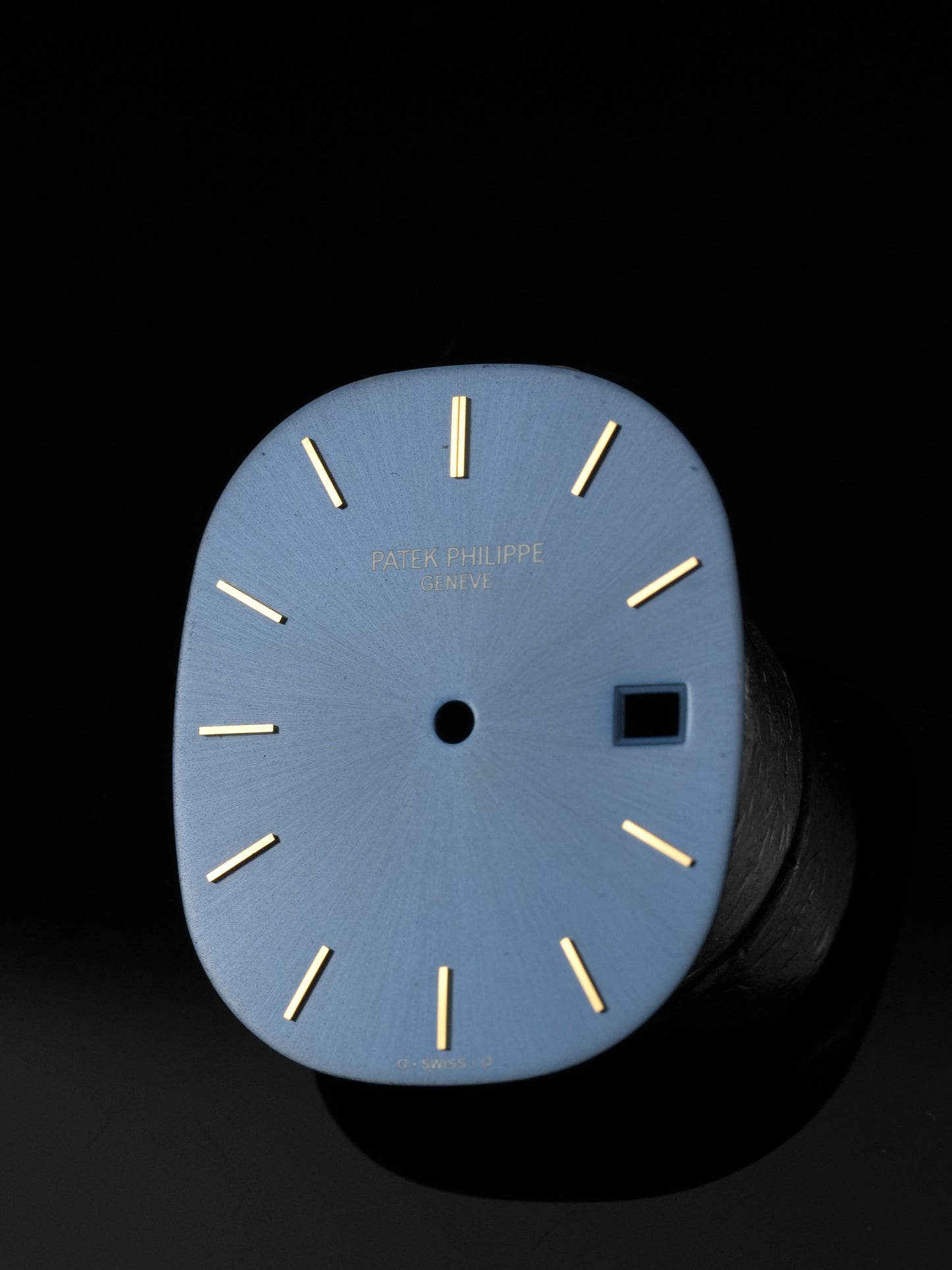 Patek Philippe Zifferblatt MK1 Blau "Sigma Dial" für Ellipse 3738J - ohne Füße