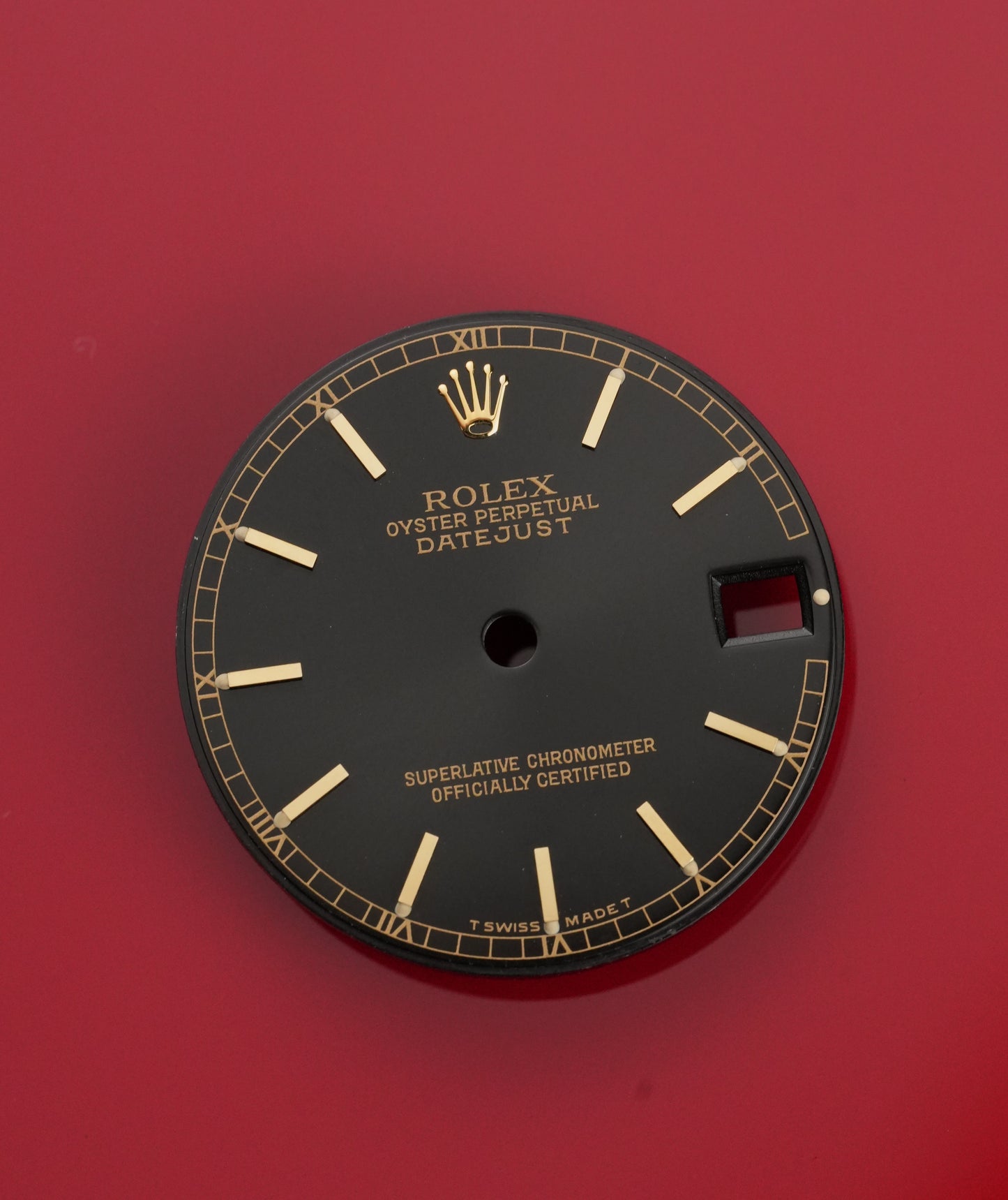 Rolex Dial black for Datejust 31mm Tritium 67480 | 67514 | 77014 | 77080