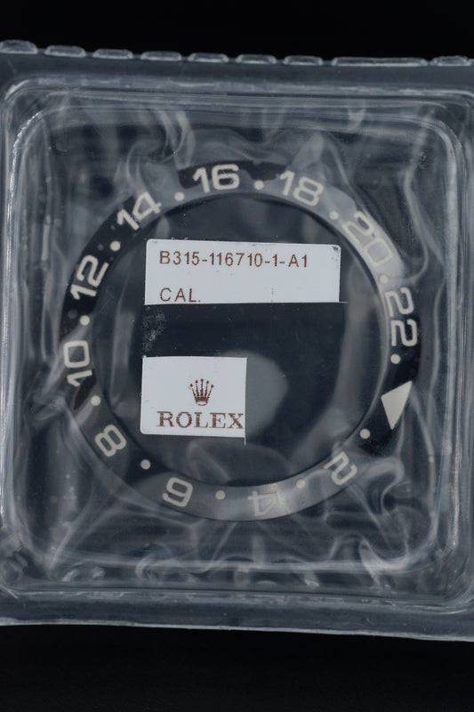 Rolex NOS Bezel for GMT-Master II 116710 LN in Blister