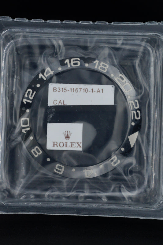 Rolex NOS Bezel for GMT-Master II 116710 LN in Blister