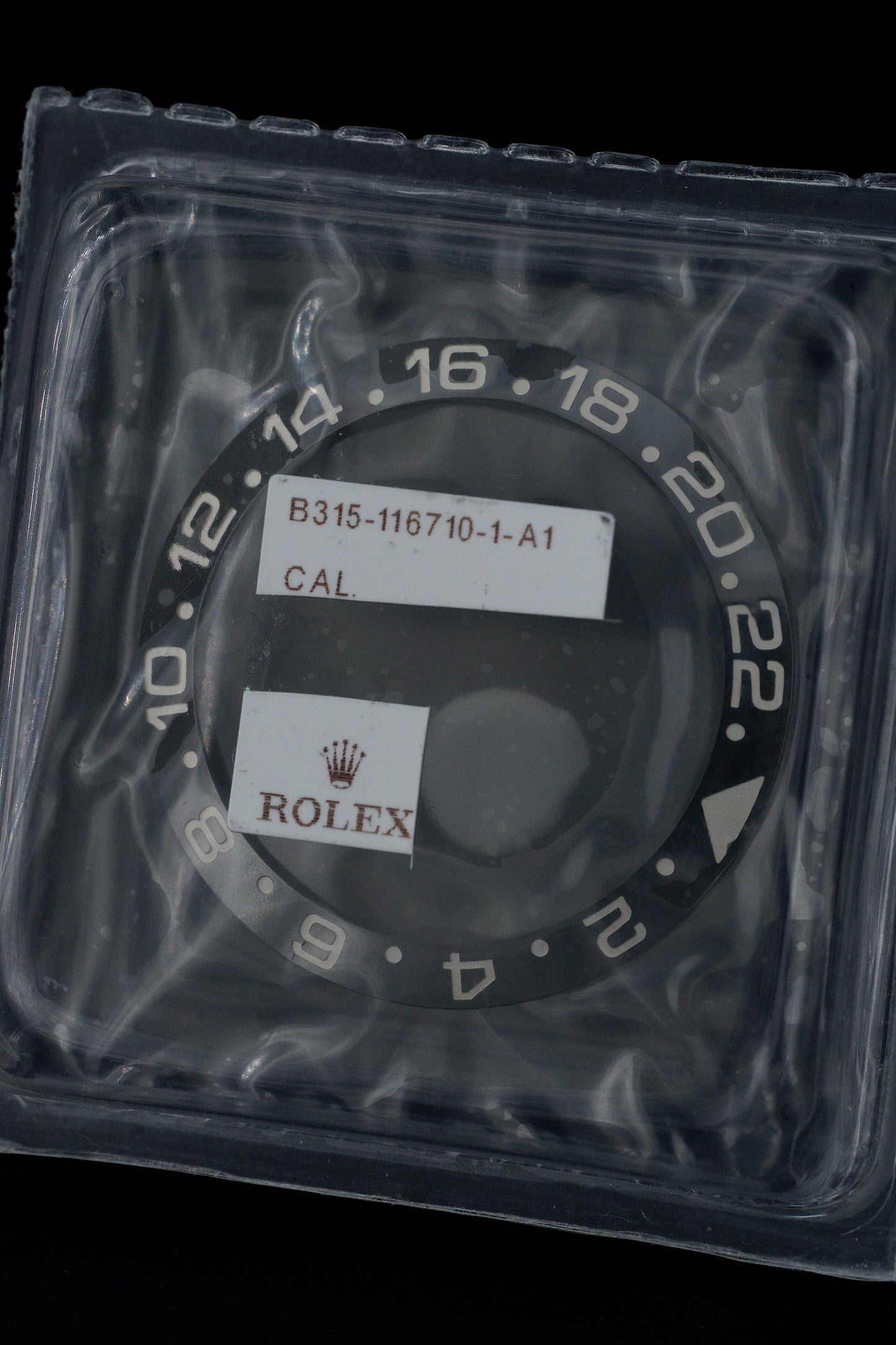 Rolex NOS Lünette für GMT-Master II 116710 LN im Blister