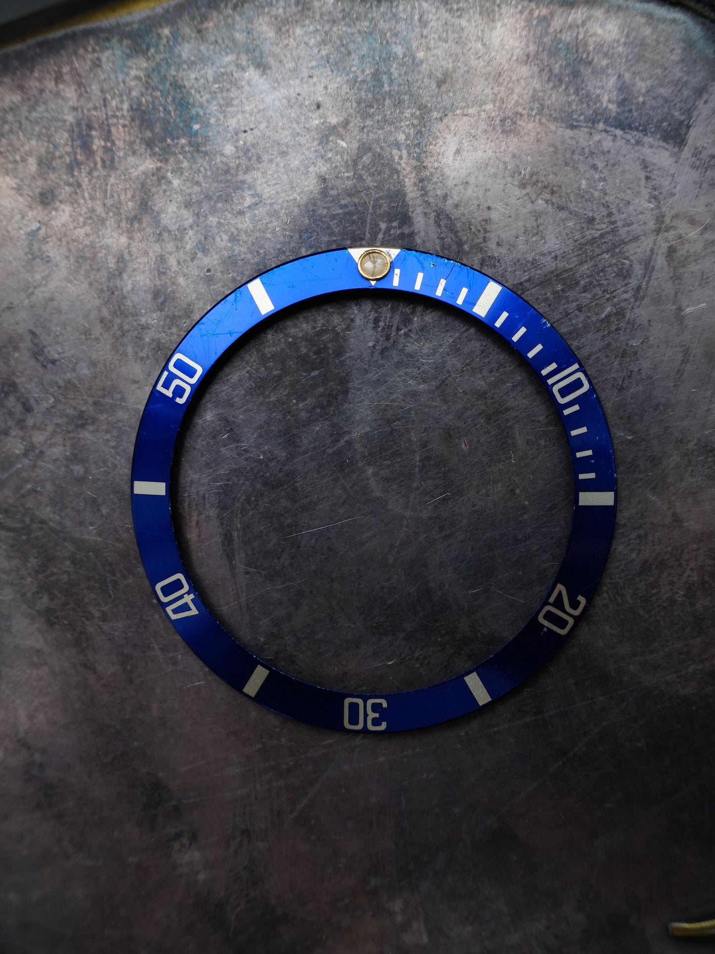 Rolex blue Inlay | Insert for Submariner 16618 Tritium