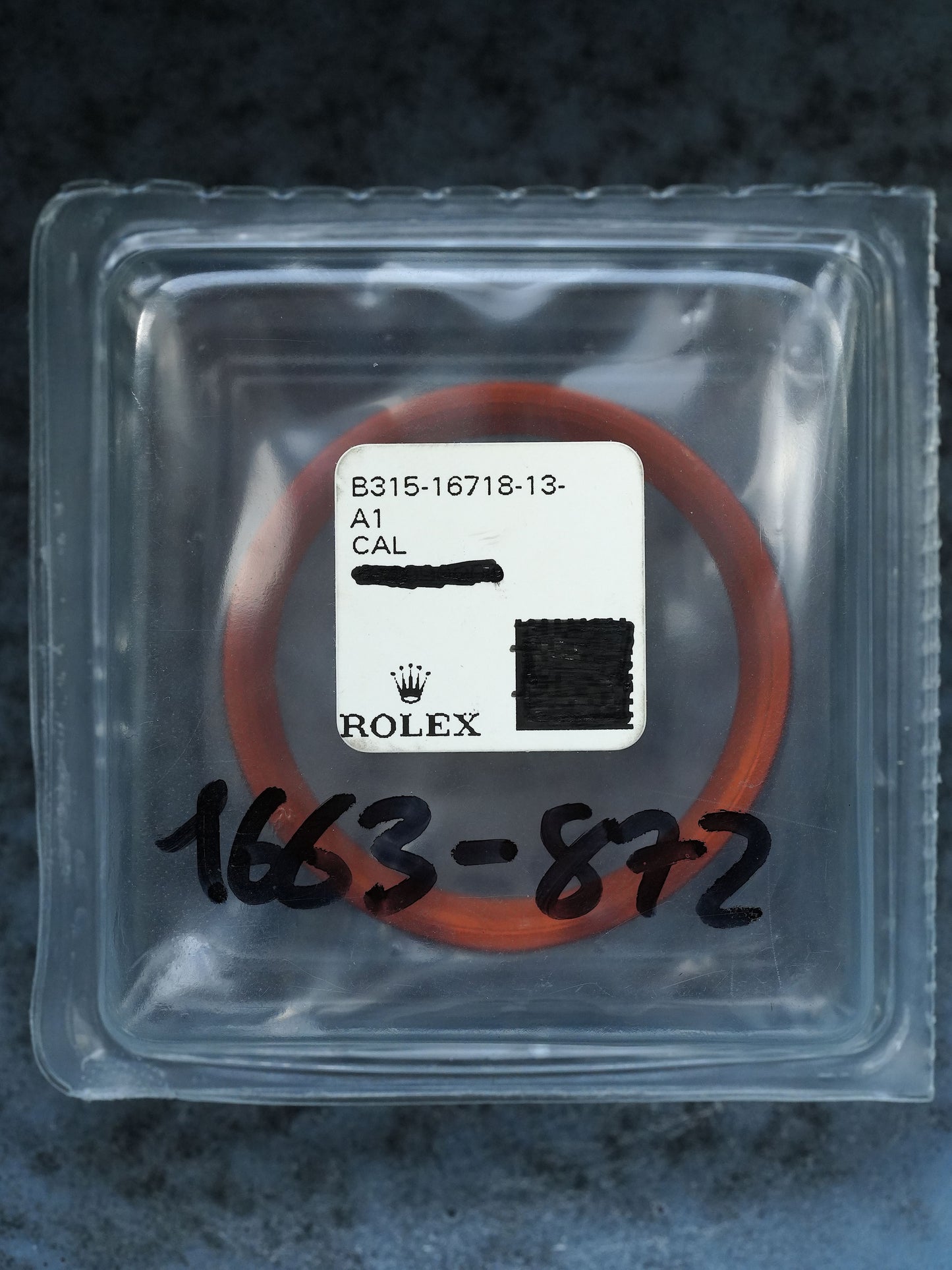 Rolex NOS Inlay | Insert | Inlay ,,Rootbeer / Tiger Eye‘’ for GMT 16713 | 16718