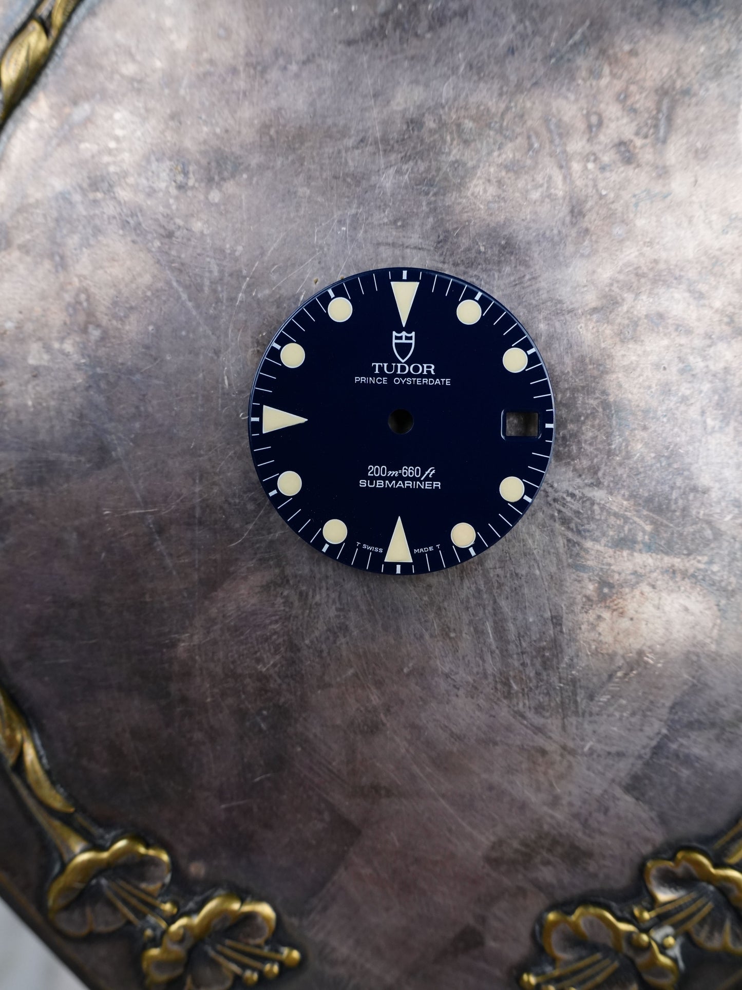 Tudor dial blue gloss ‘Blue Dial’ for Submariner 79090 Tritium