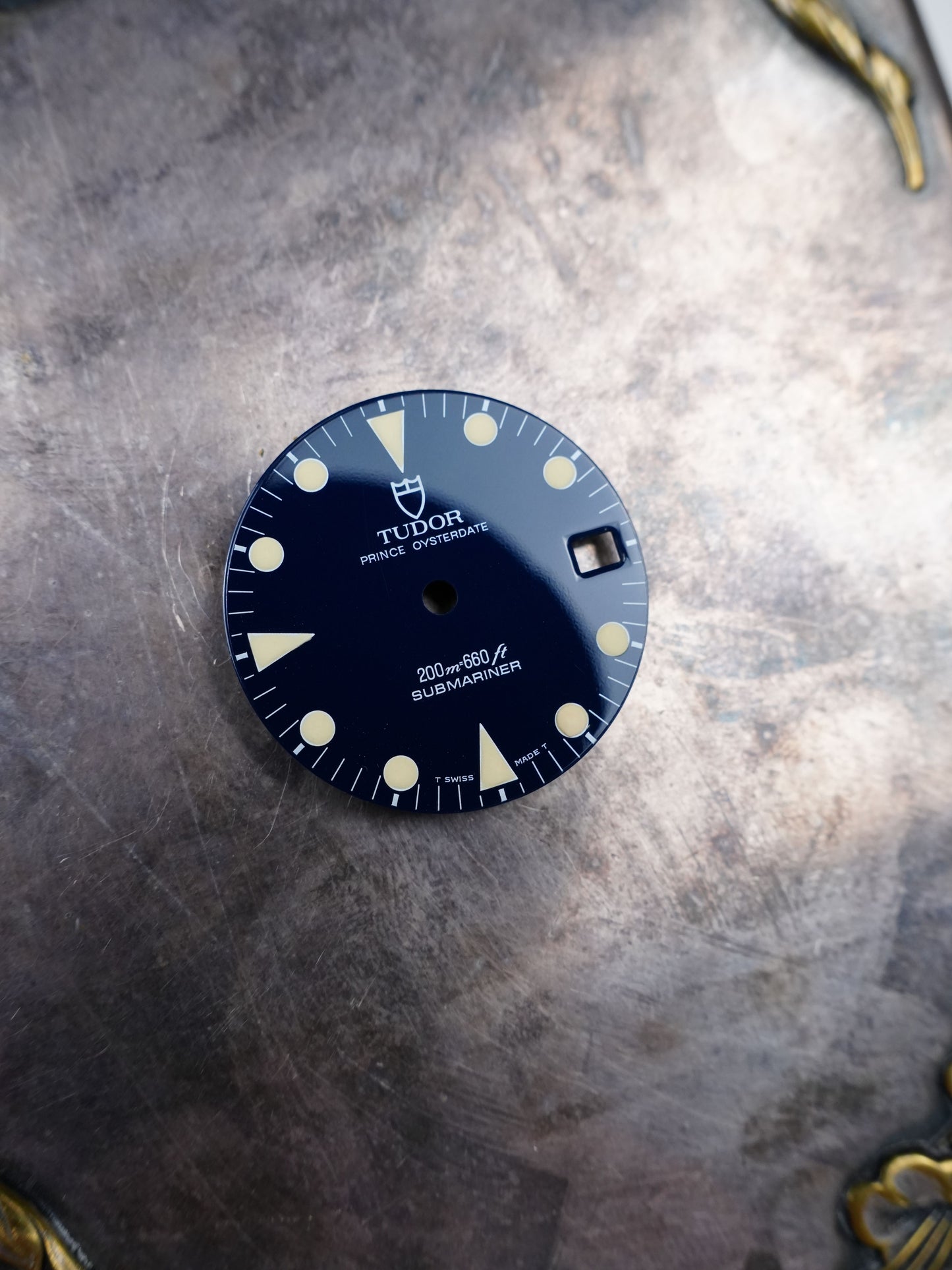 Tudor dial blue gloss ‘Blue Dial’ for Submariner 79090 Tritium