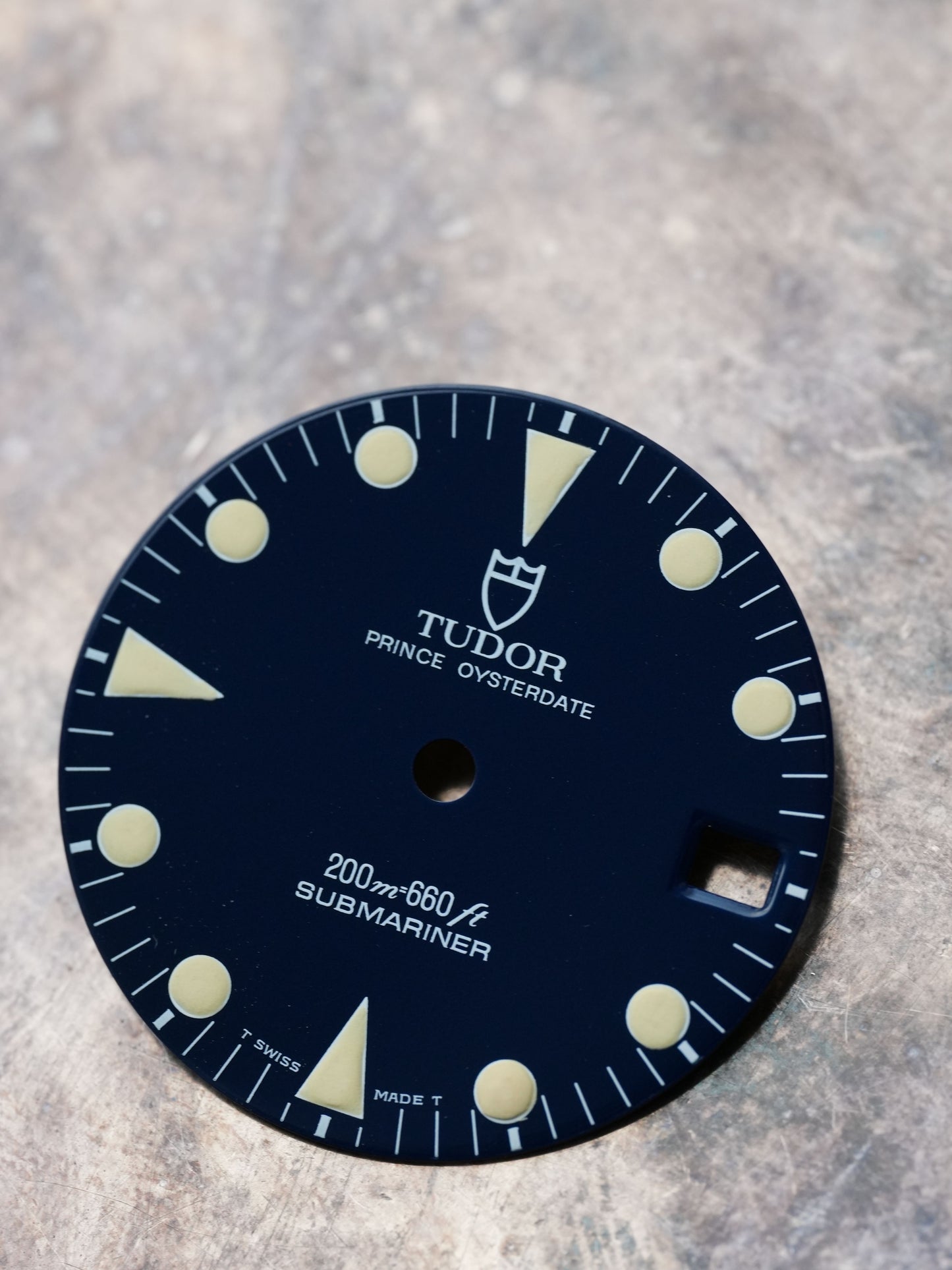 Tudor dial blue gloss ‘Blue Dial’ for Submariner 79090 Tritium