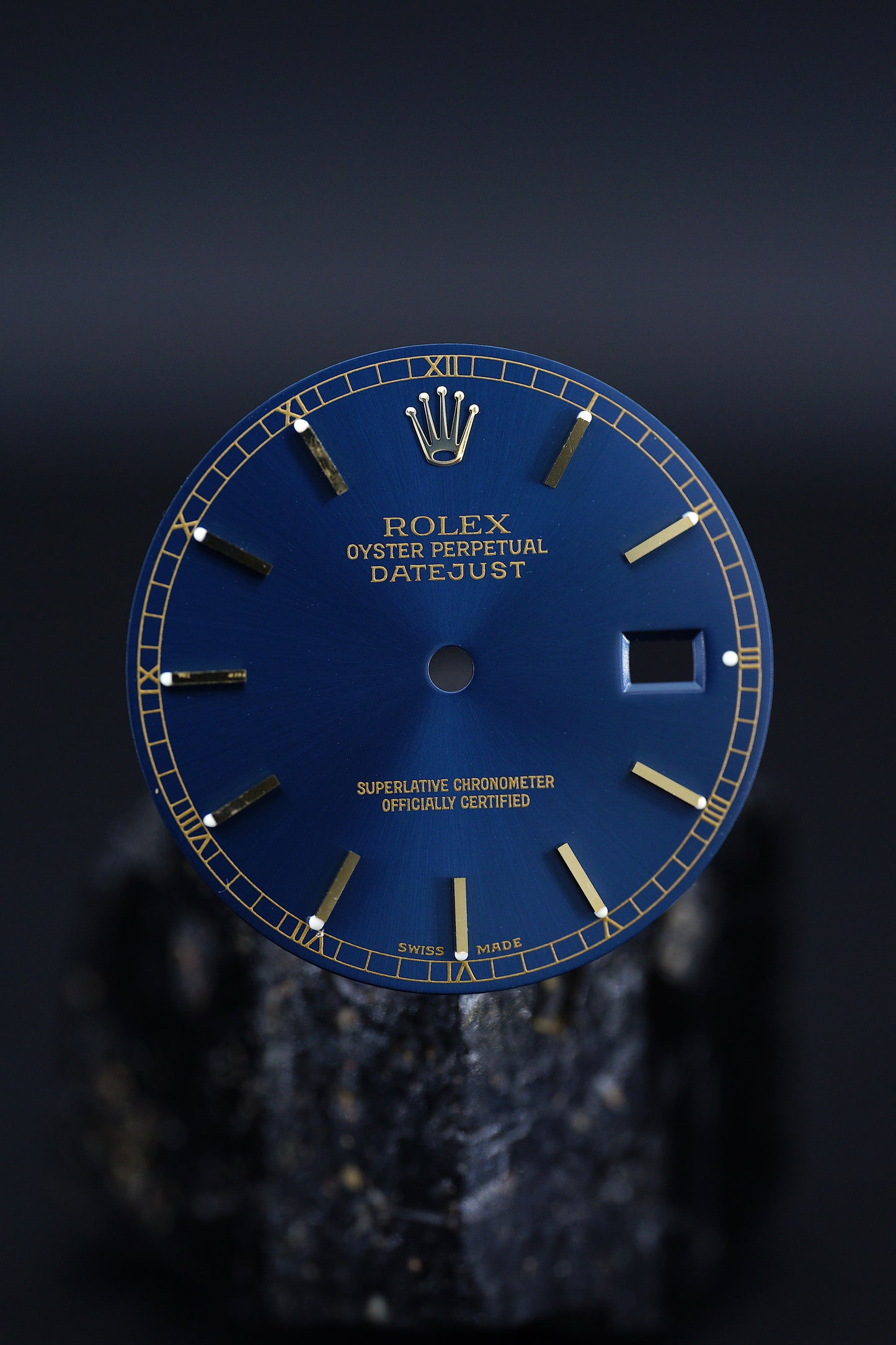 Rolex Zifferblatt Blau für OP Datejust 16013 | 16233 | 16238 | 16018 Luminova