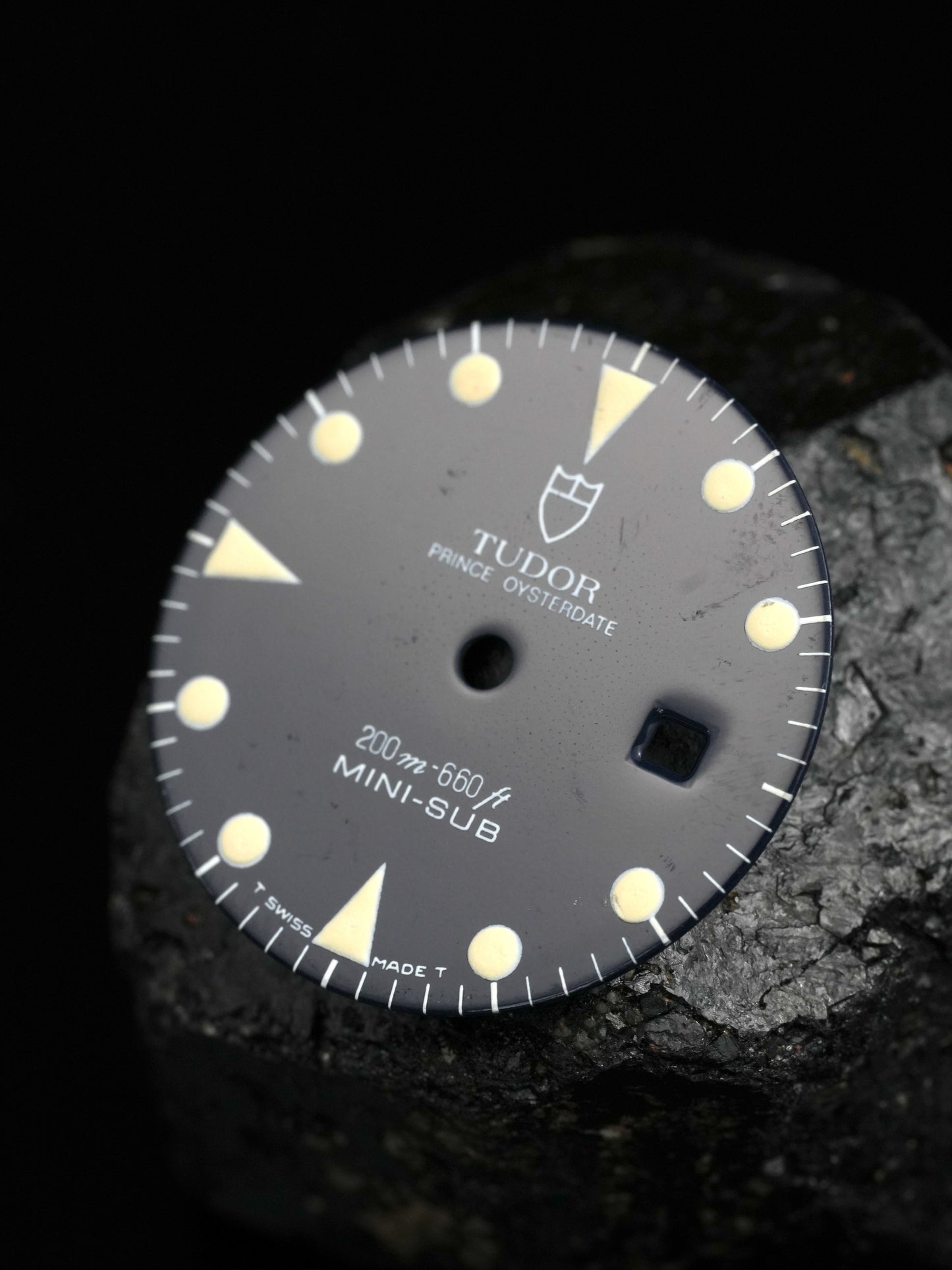Tudor Dial blue for Minisub Tritium with matching Handset