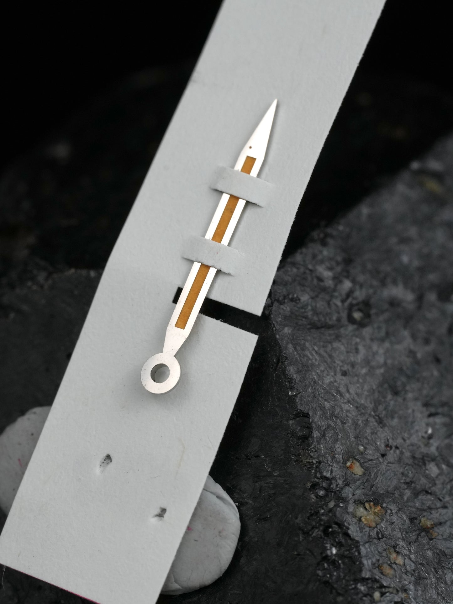 Rolex NOS minute hand for Plexi Sport models 5512 | 5513 | 1680 | 1665 Pumpkin Patina Tritium