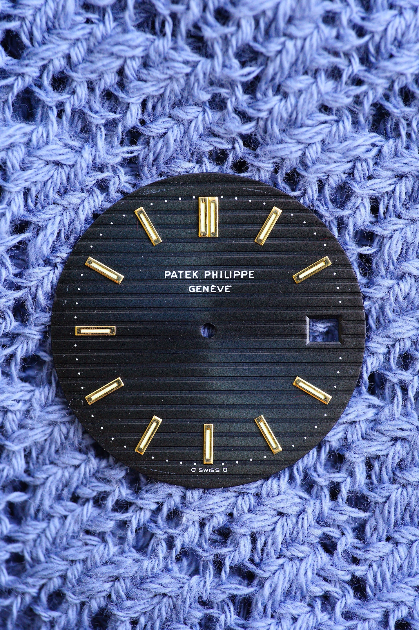 Patek Philippe Sigma dial blue for Nautilus 3700 Tritium Gold Version