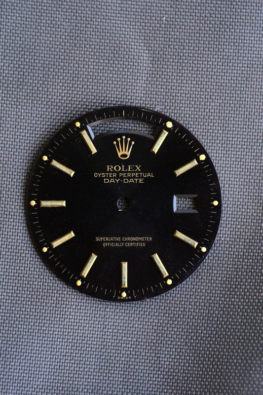 Rolex Zifferblatt schwarz für Day-Date 36 mm 18038 | 18238 Tritium