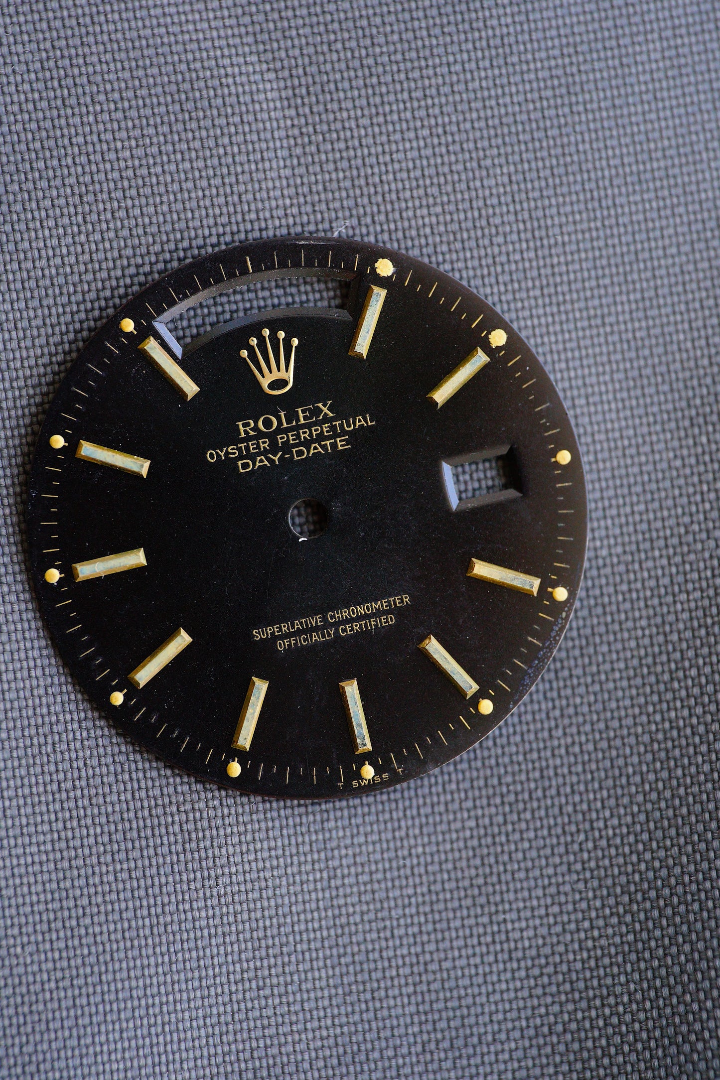 Rolex dial black for Day-Date 36 mm 18038 | 18238 Tritium