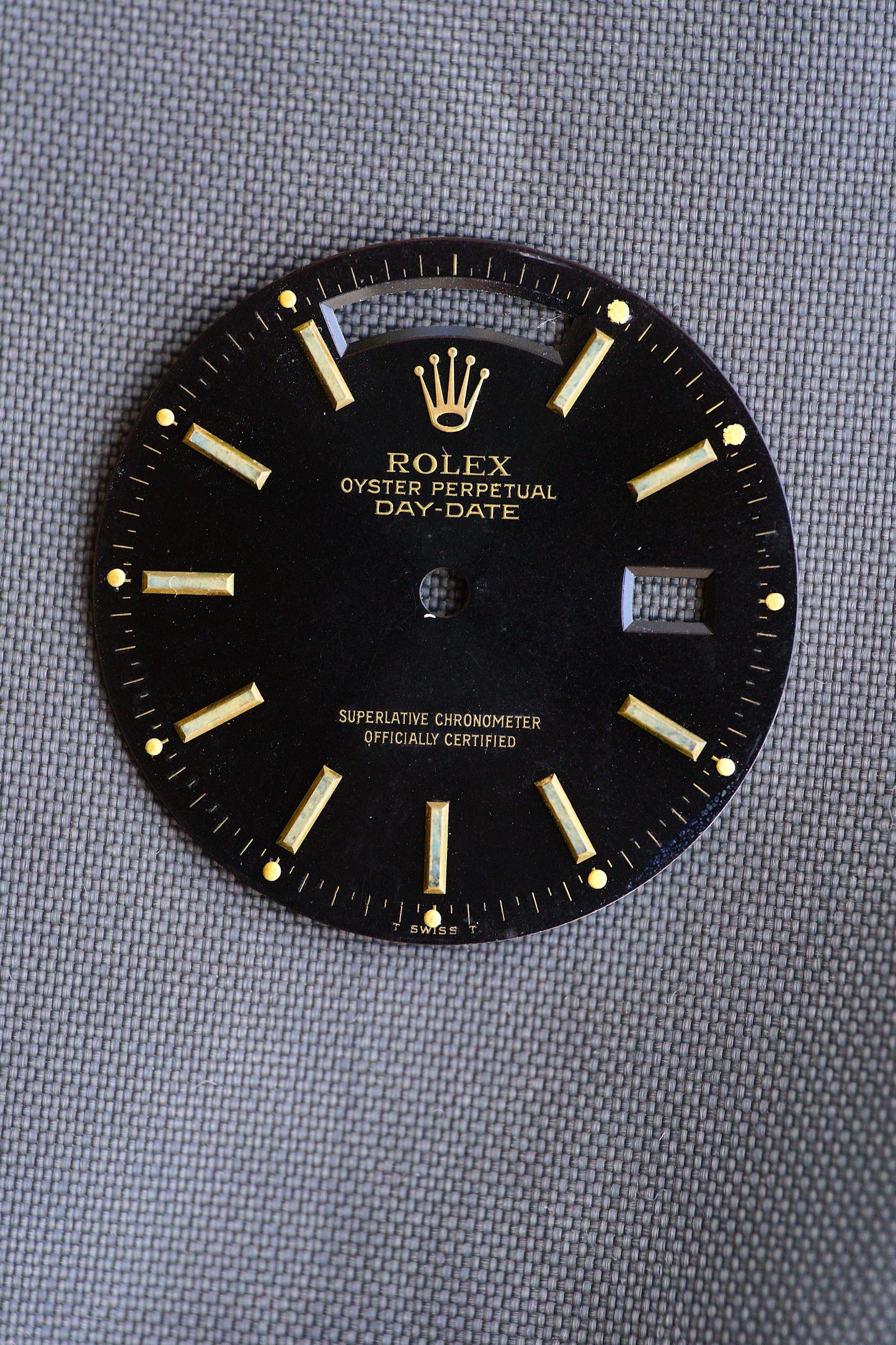 Rolex dial black for Day-Date 36 mm 18038 | 18238 Tritium