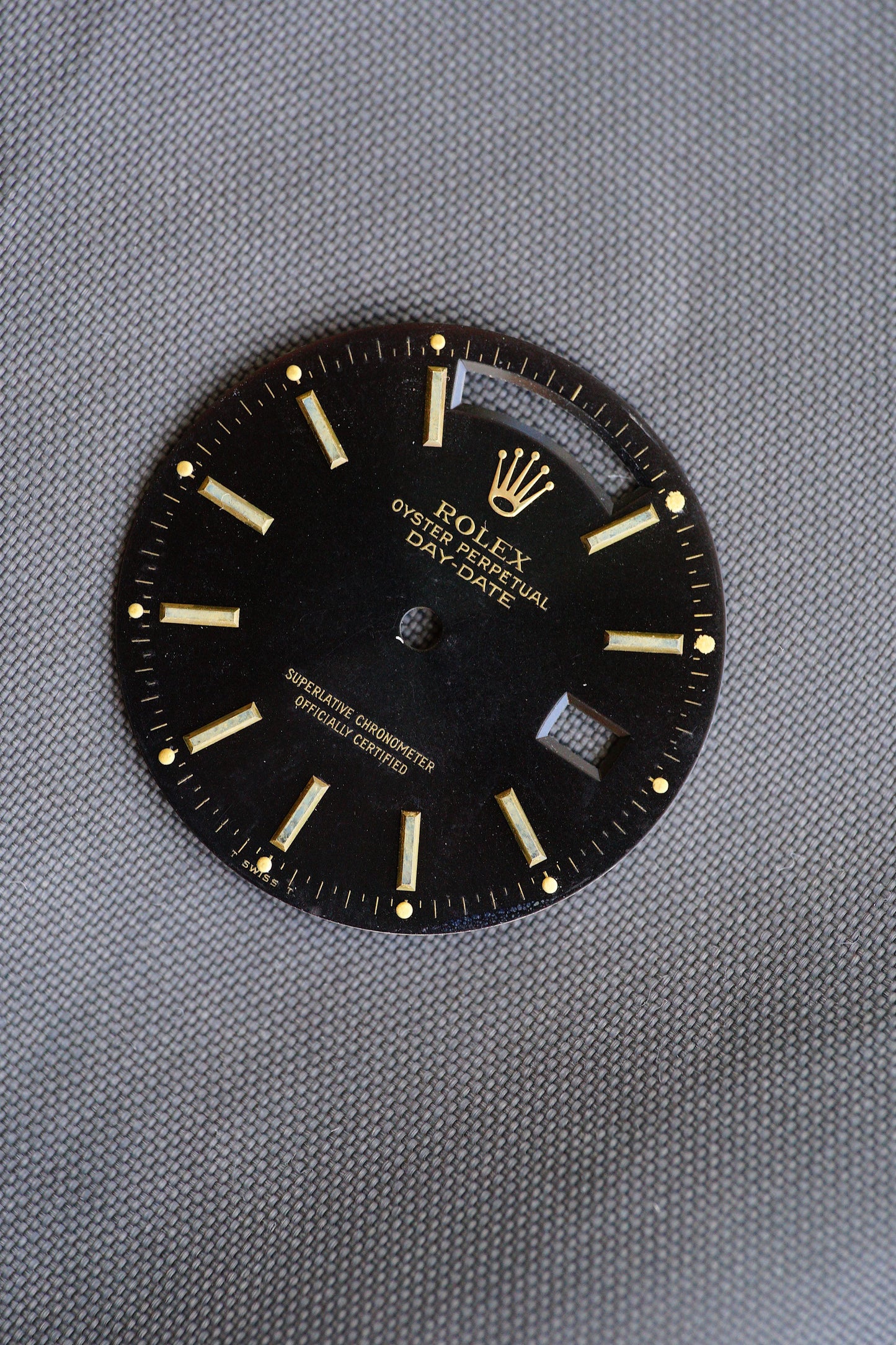 Rolex Zifferblatt schwarz für Day-Date 36 mm 18038 | 18238 Tritium