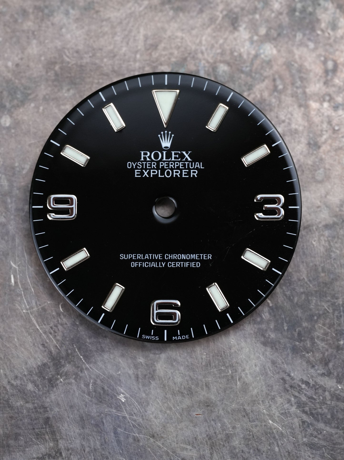 Rolex Zifferblatt für Explorer 14270 Tritium