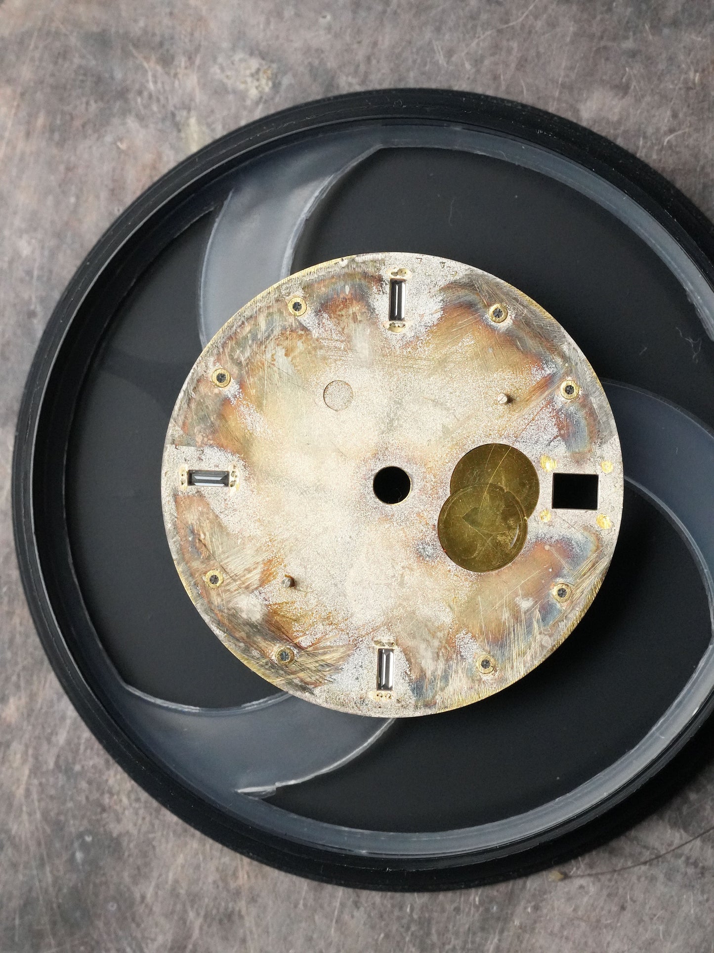 Patek Philippe NOS Sigma Salmon Diamond Baguette Dial 3998