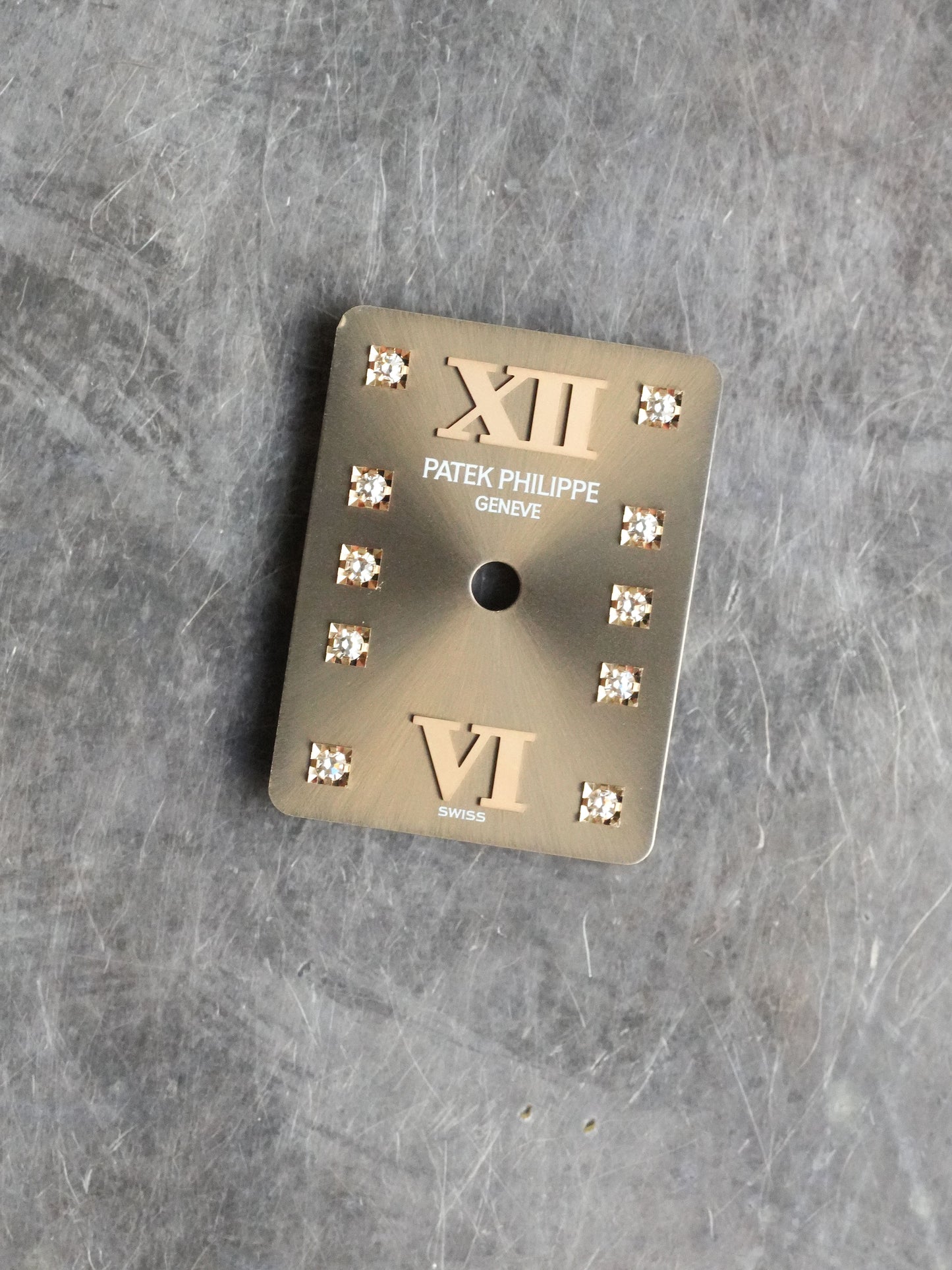 Patek Philippe diamond Dial Brown 24 Small for 4908