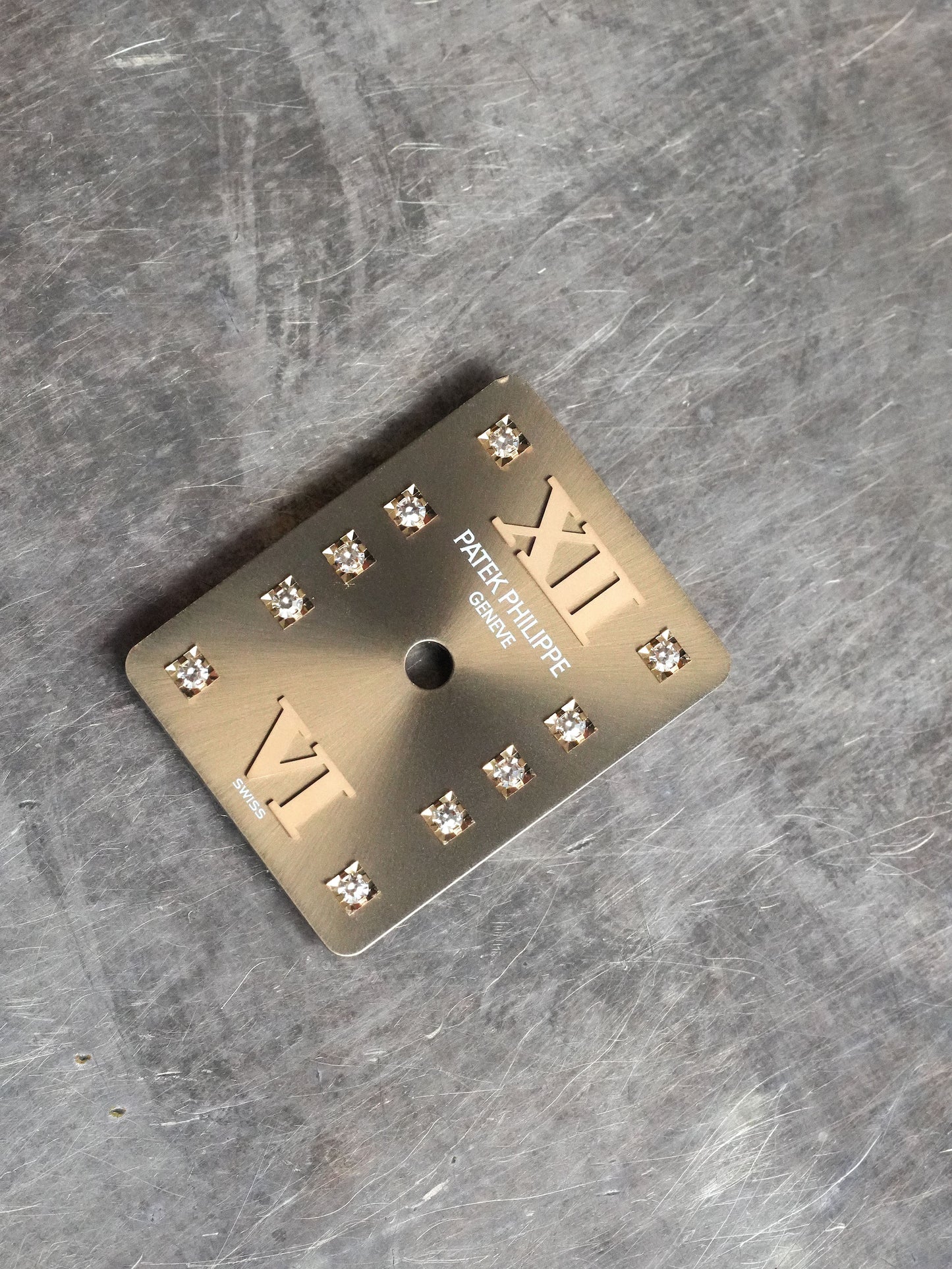 Patek Philippe diamond Dial Brown 24 Small for 4908