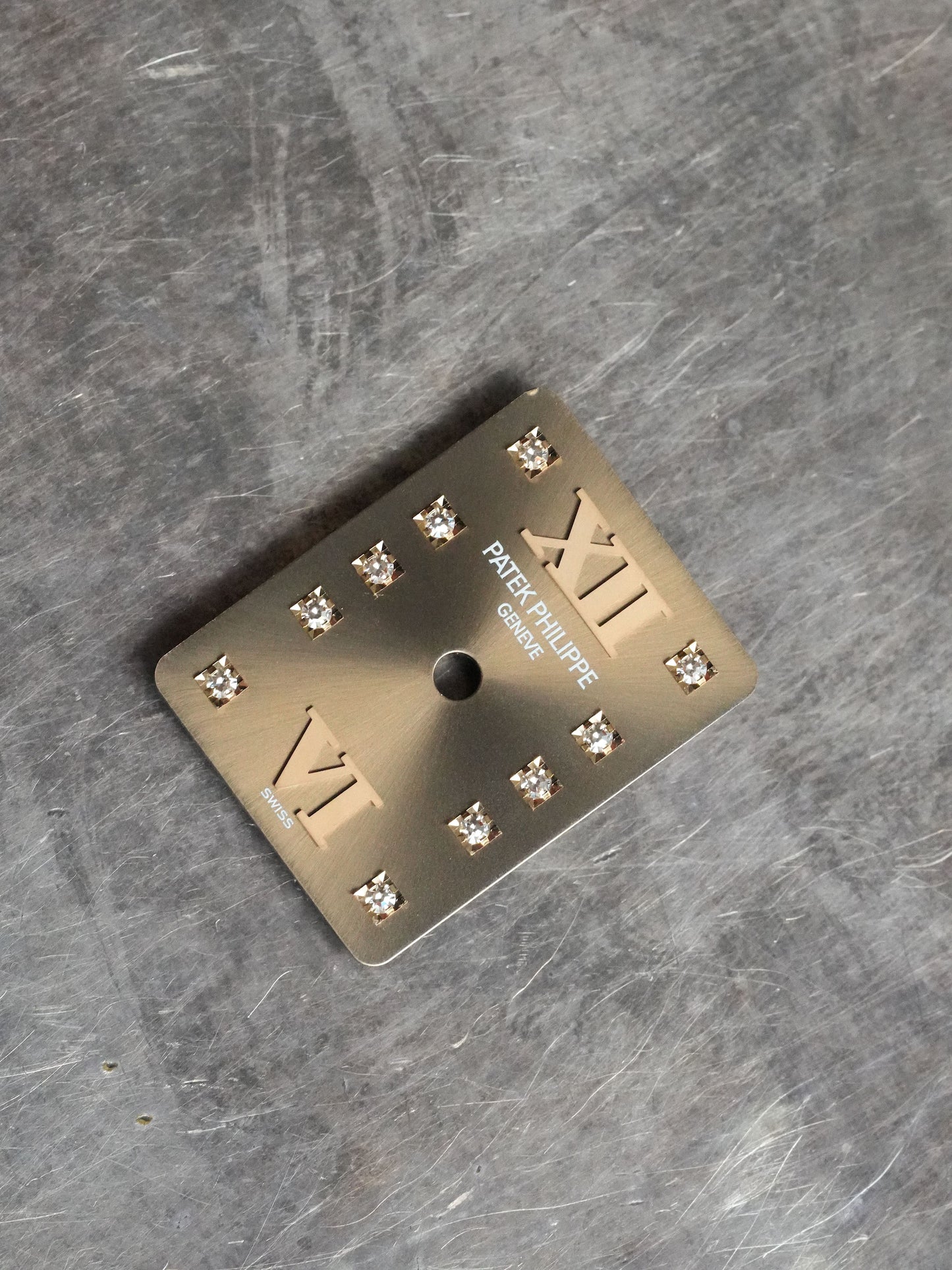 Patek Philippe diamond Dial Brown 24 Small for 4908