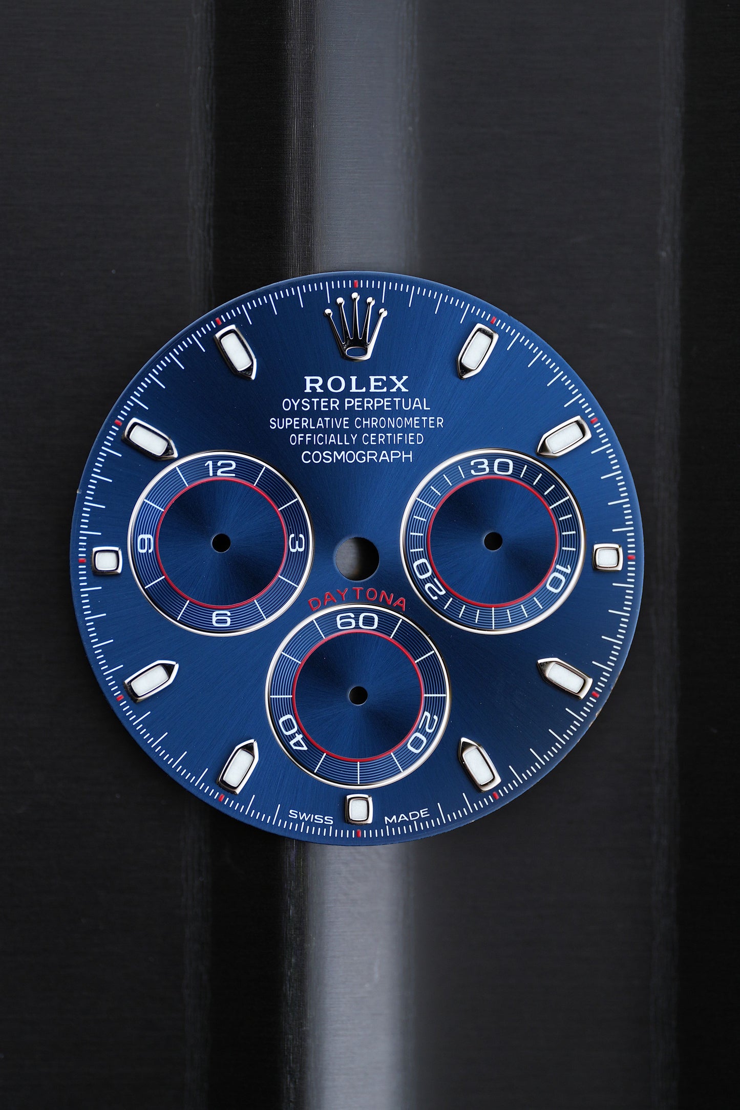 Rolex blaues Zifferblatt für Daytona 116519 | 116509 | 116520 Chromalight