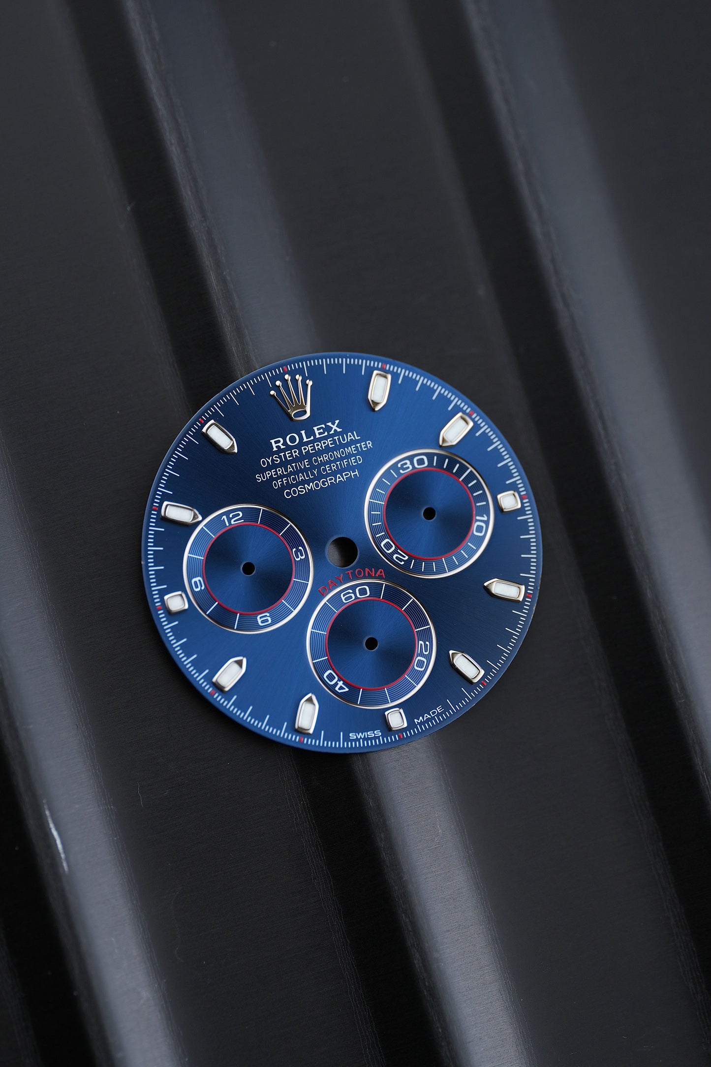 Rolex blaues Zifferblatt für Daytona 116519 | 116509 | 116520 Chromalight