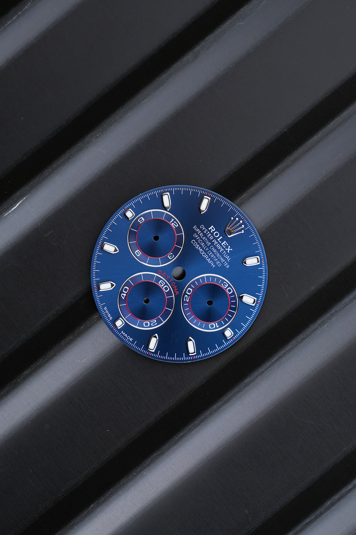 Rolex blaues Zifferblatt für Daytona 116519 | 116509 | 116520 Chromalight
