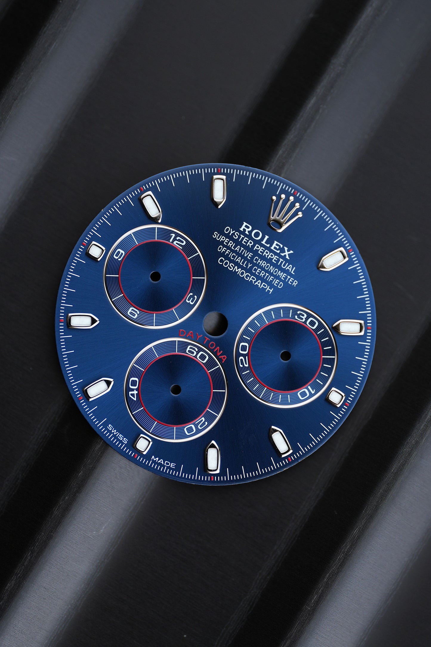 Rolex blaues Zifferblatt für Daytona 116519 | 116509 | 116520 Chromalight