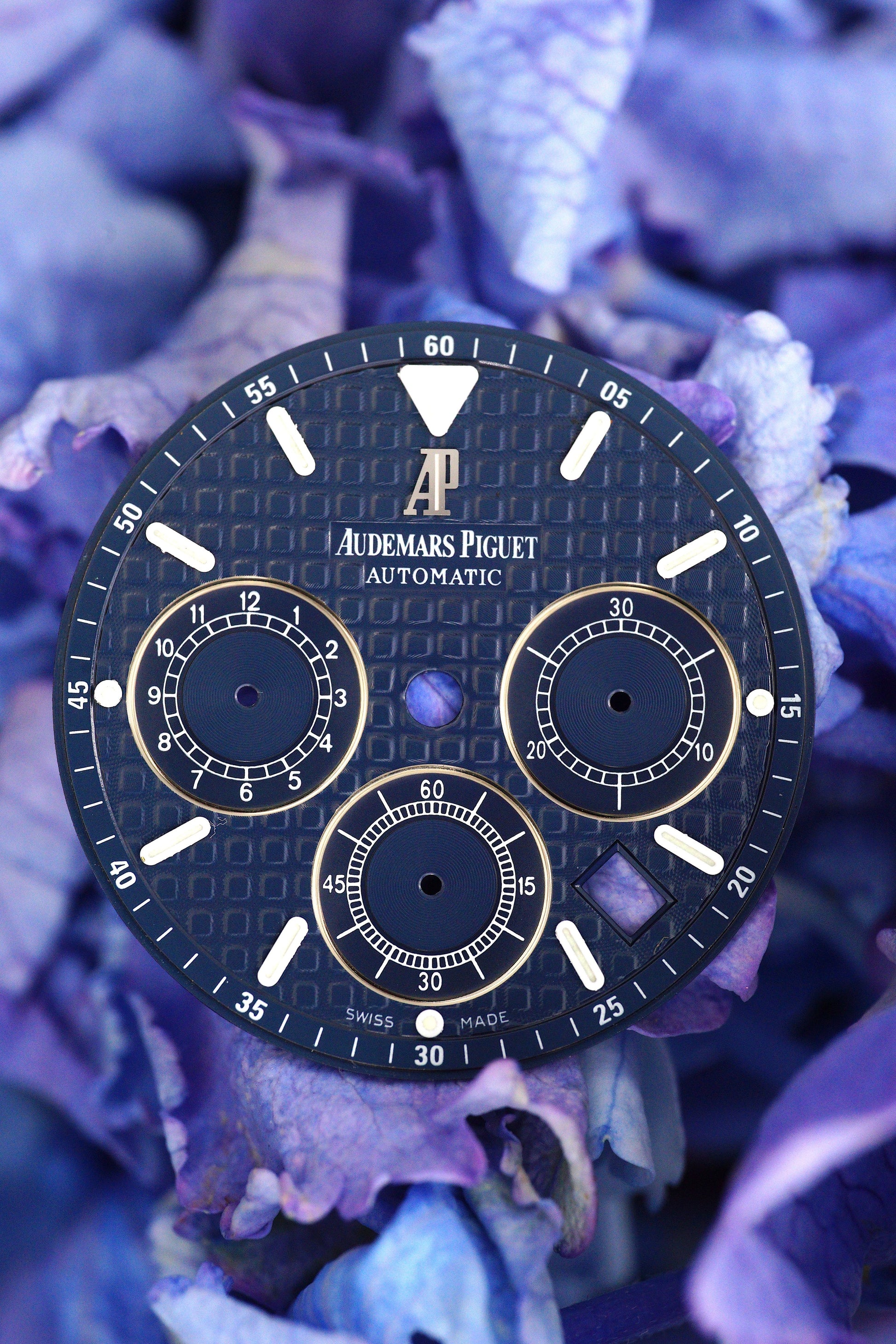 Audemars Piguet Dial blue for Royal Oak Kasparov 25860ST