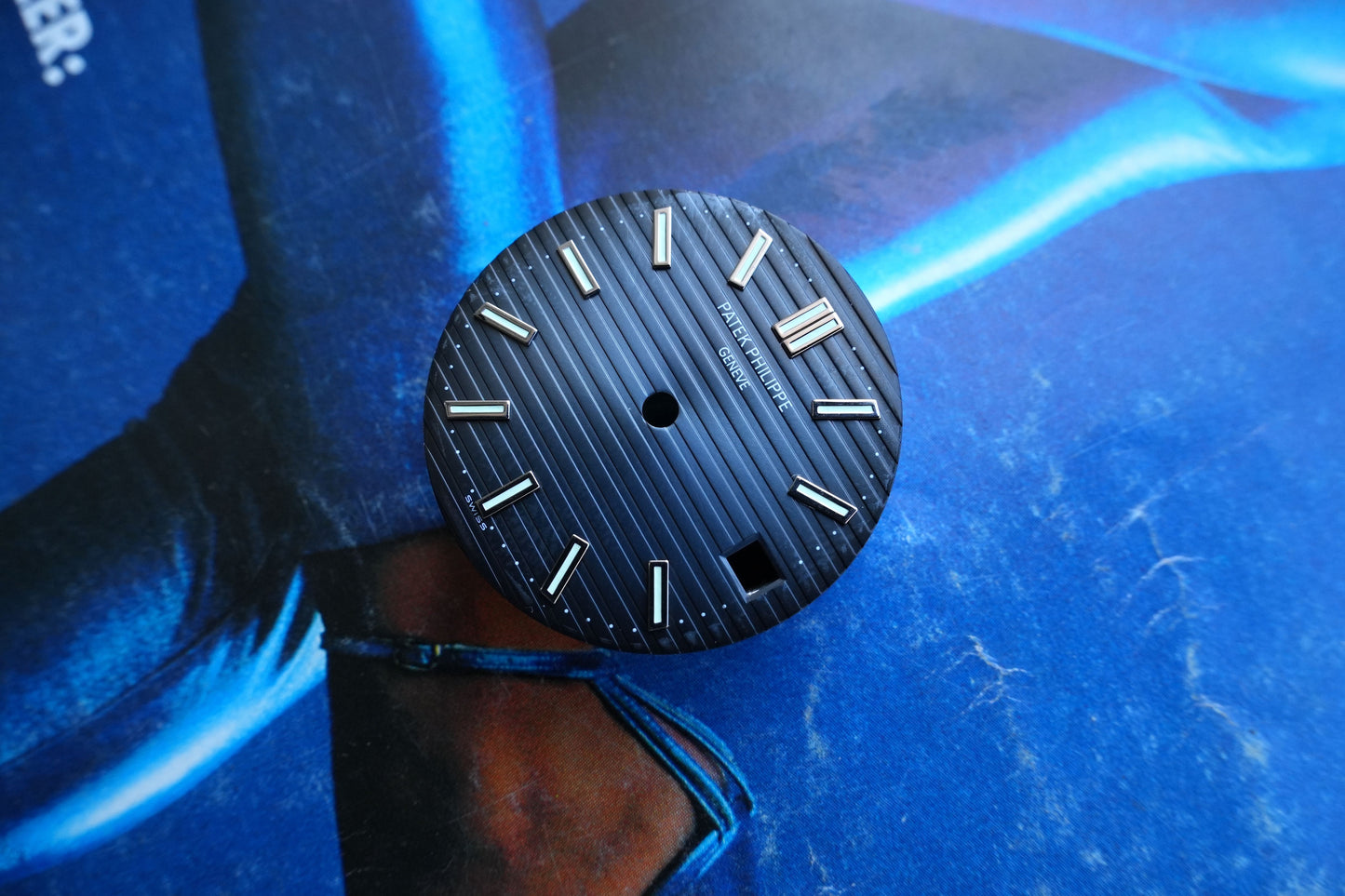 Patek Philippe blaues Zifferblatt für Nautilus 5711