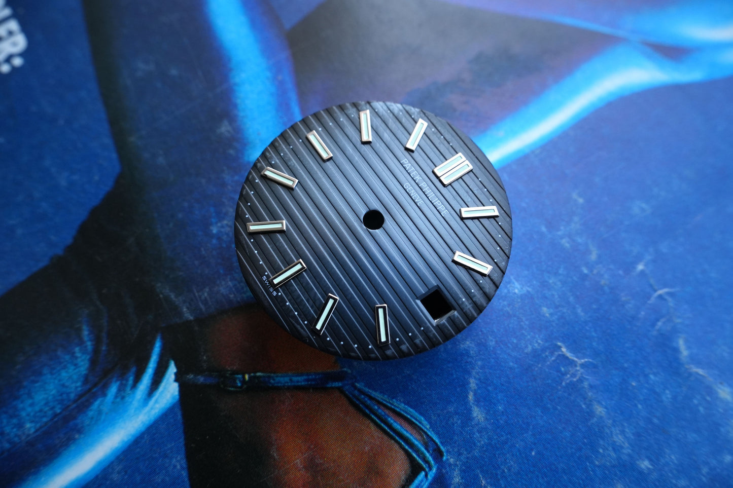 Patek Philippe blaues Zifferblatt für Nautilus 5711