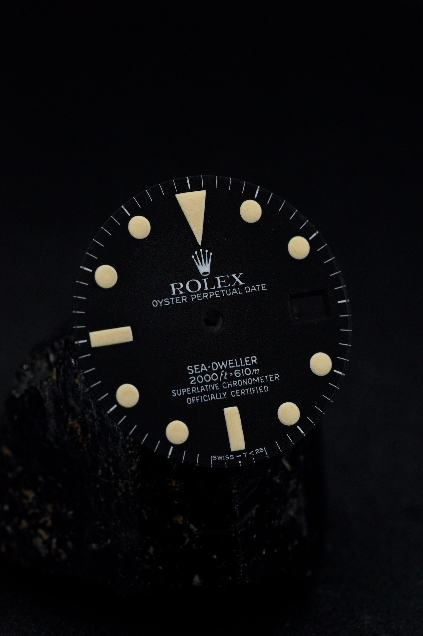 Rolex Matte Dial for Sea-Dweller 1665 Tritium Patina