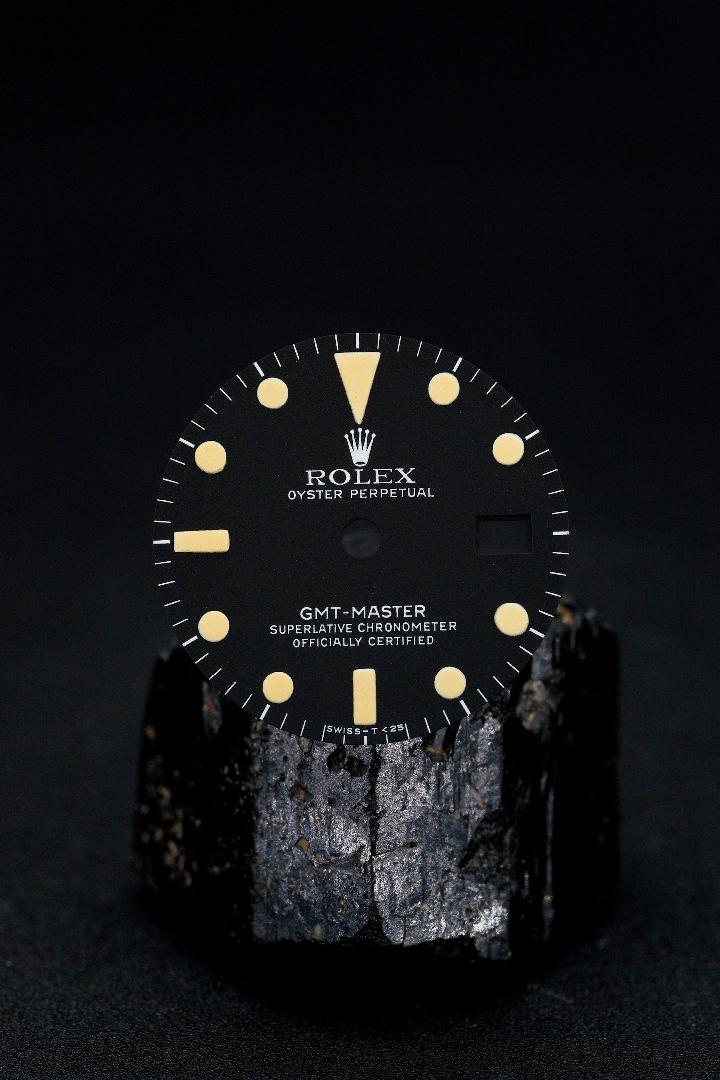 Rolex Matt Zifferblatt für GMT-Master 1675 Tritium Patina