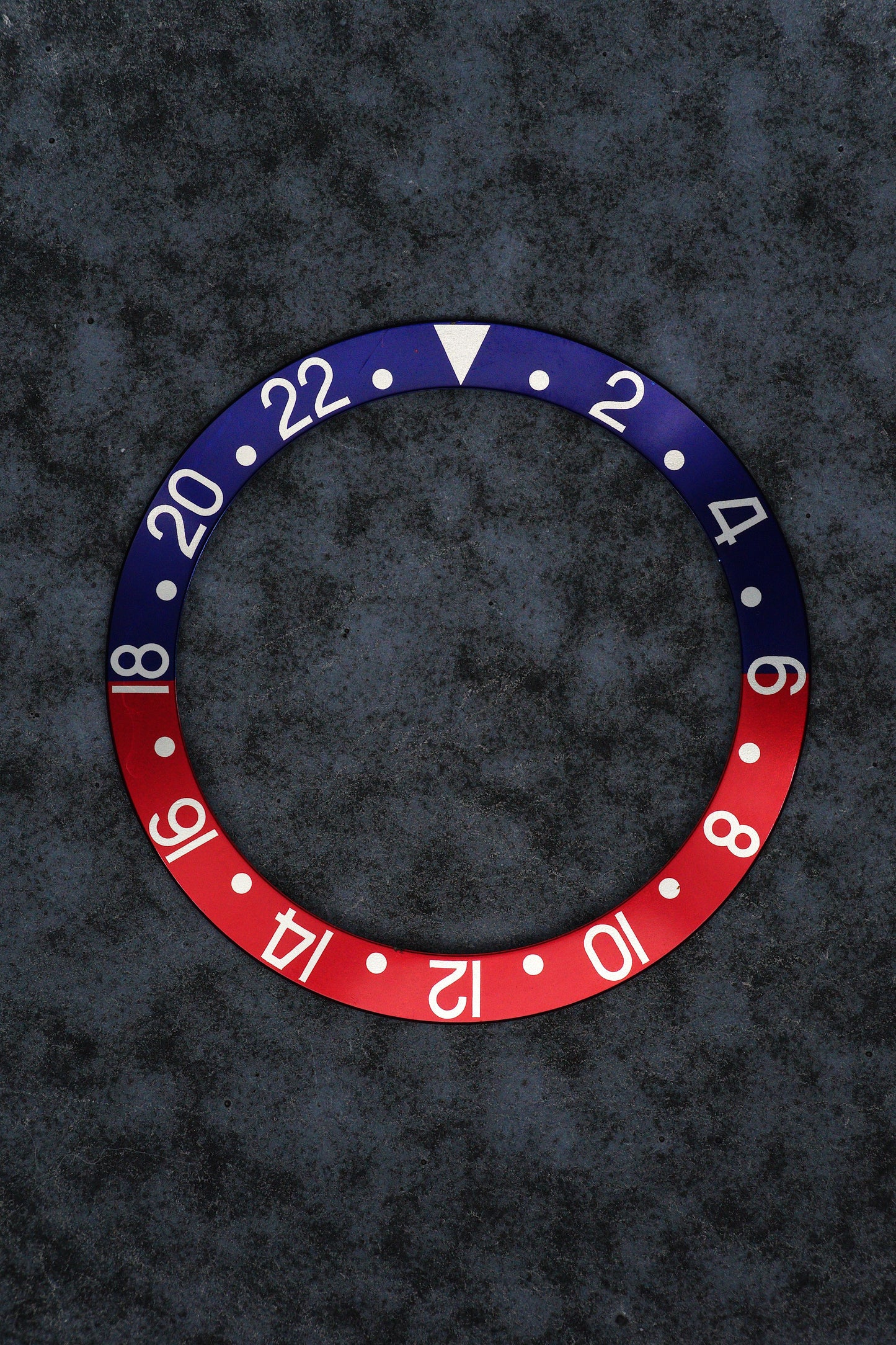 Rolex Blue Back Inlay / Insert red blue for GMT-Master 1675 | 16750