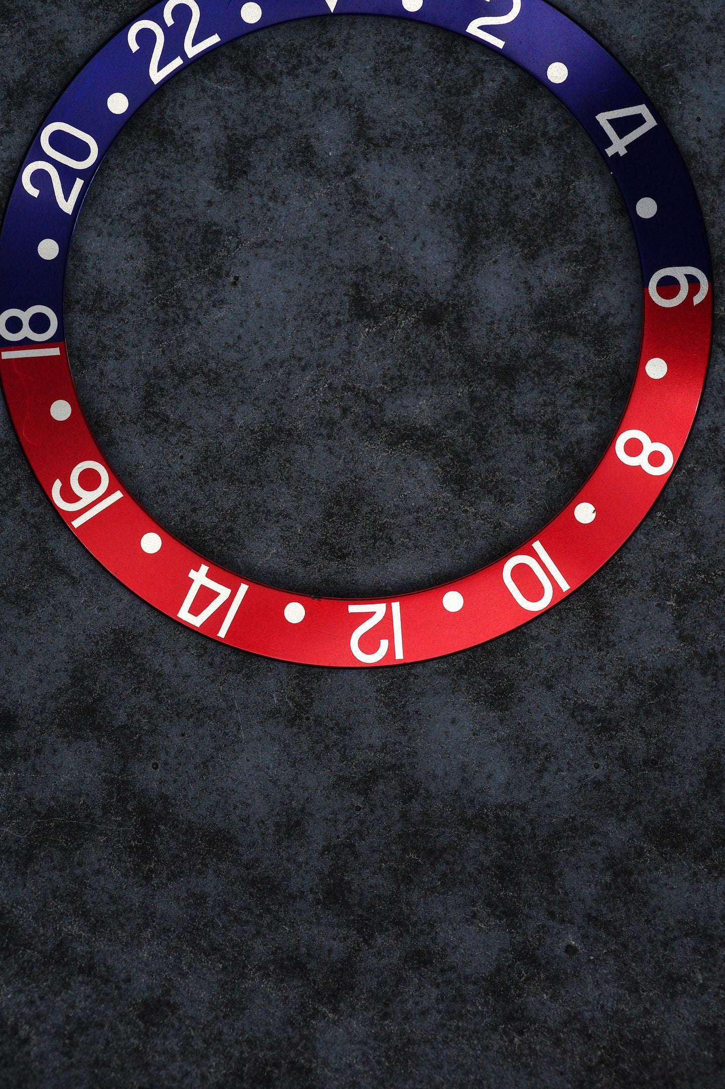 Rolex Blue Back Inlay / Insert red blue for GMT-Master 1675 | 16750