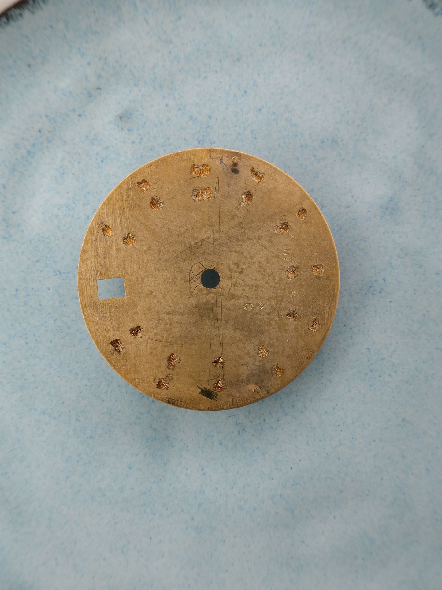 Patek Philippe NOS Sigma Zifferblatt für Nautilus 3900 Tritium