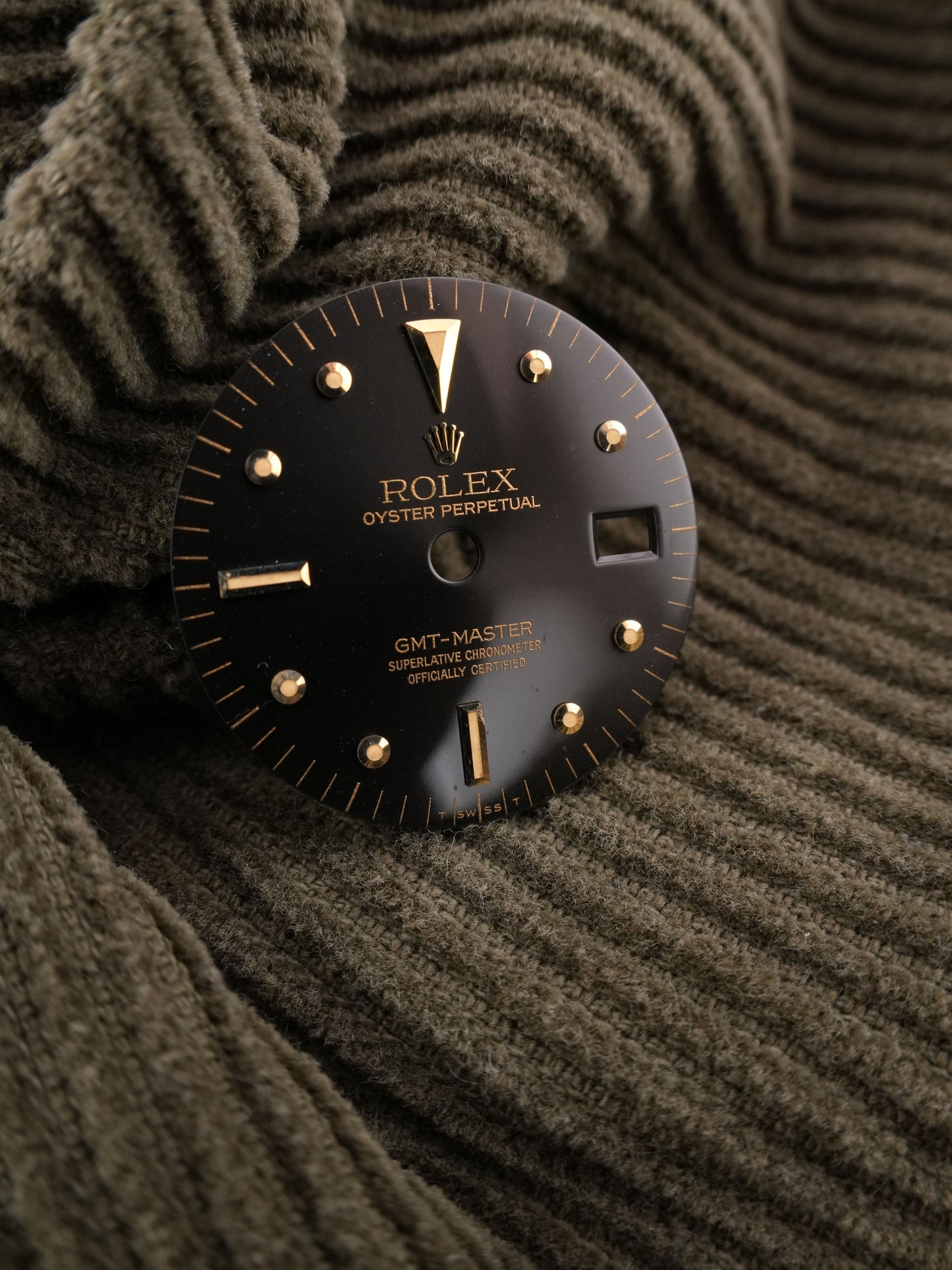 Rolex NOS “Grey Nipple Dial” Dial for GMT-Master Plexi 1675/8 | 1675/3 Tritium